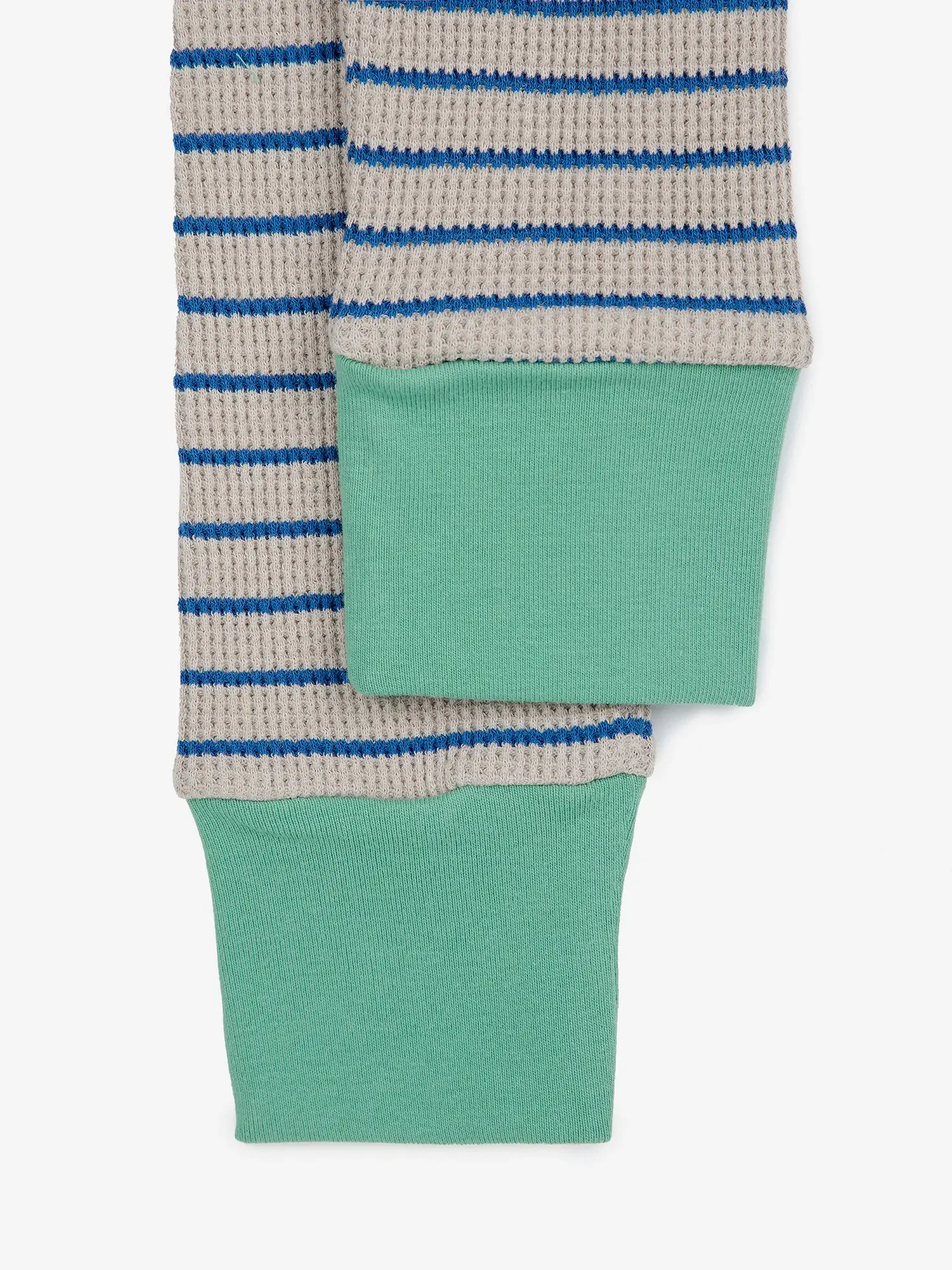 Stripes waffle leggings