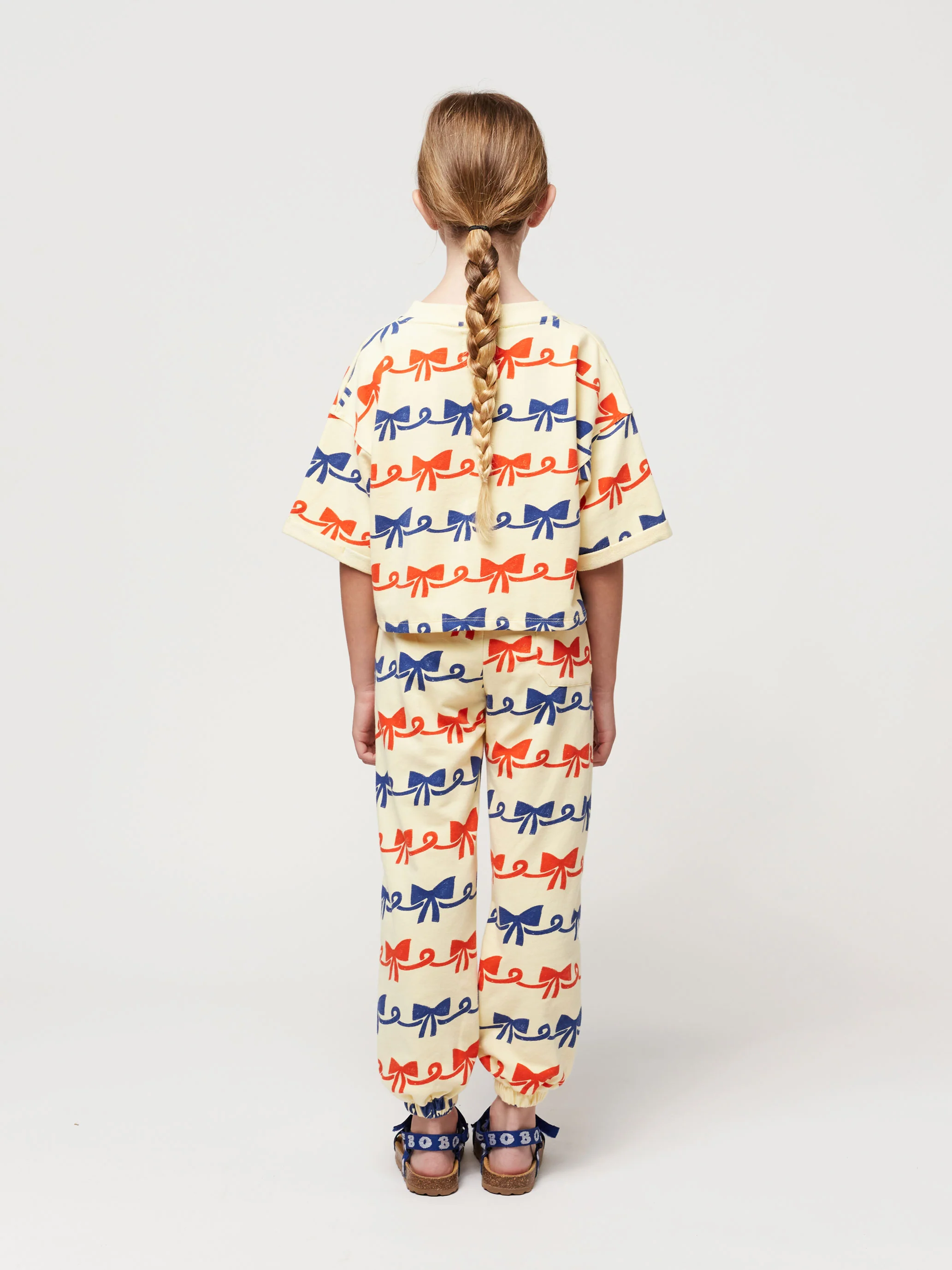 Ribbon Bow all over jogging pants