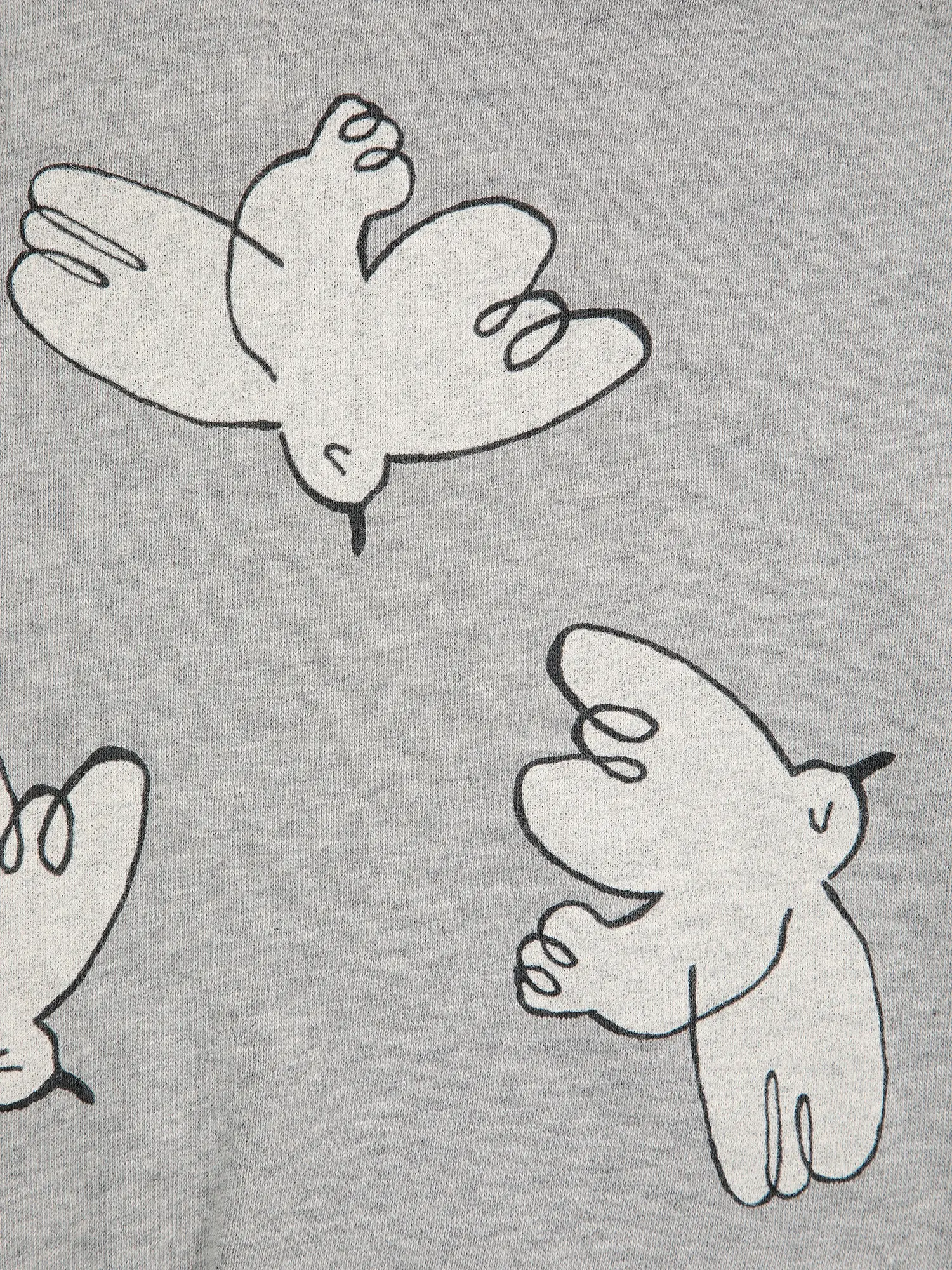 Freedom Bird all over zipped hoodie
