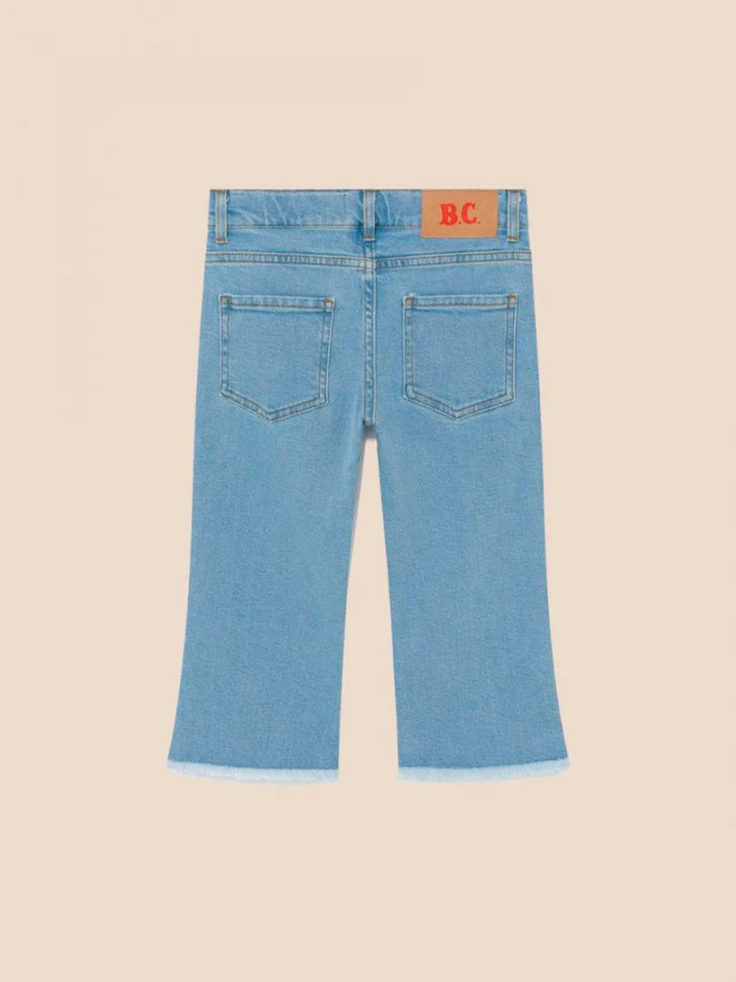 Multicolor Bobo flared denim pants