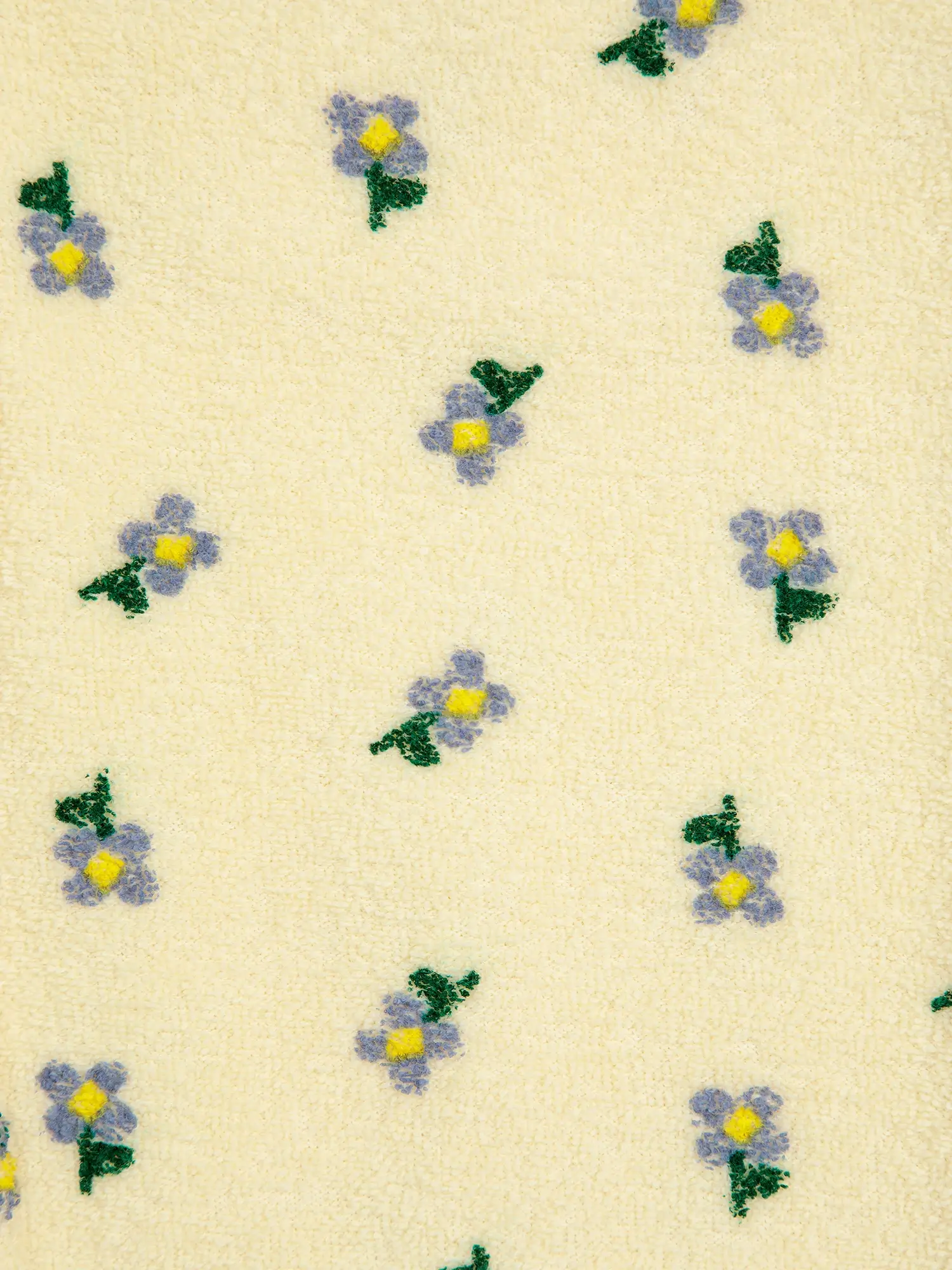 Pansy Flower all over straight jogging pants