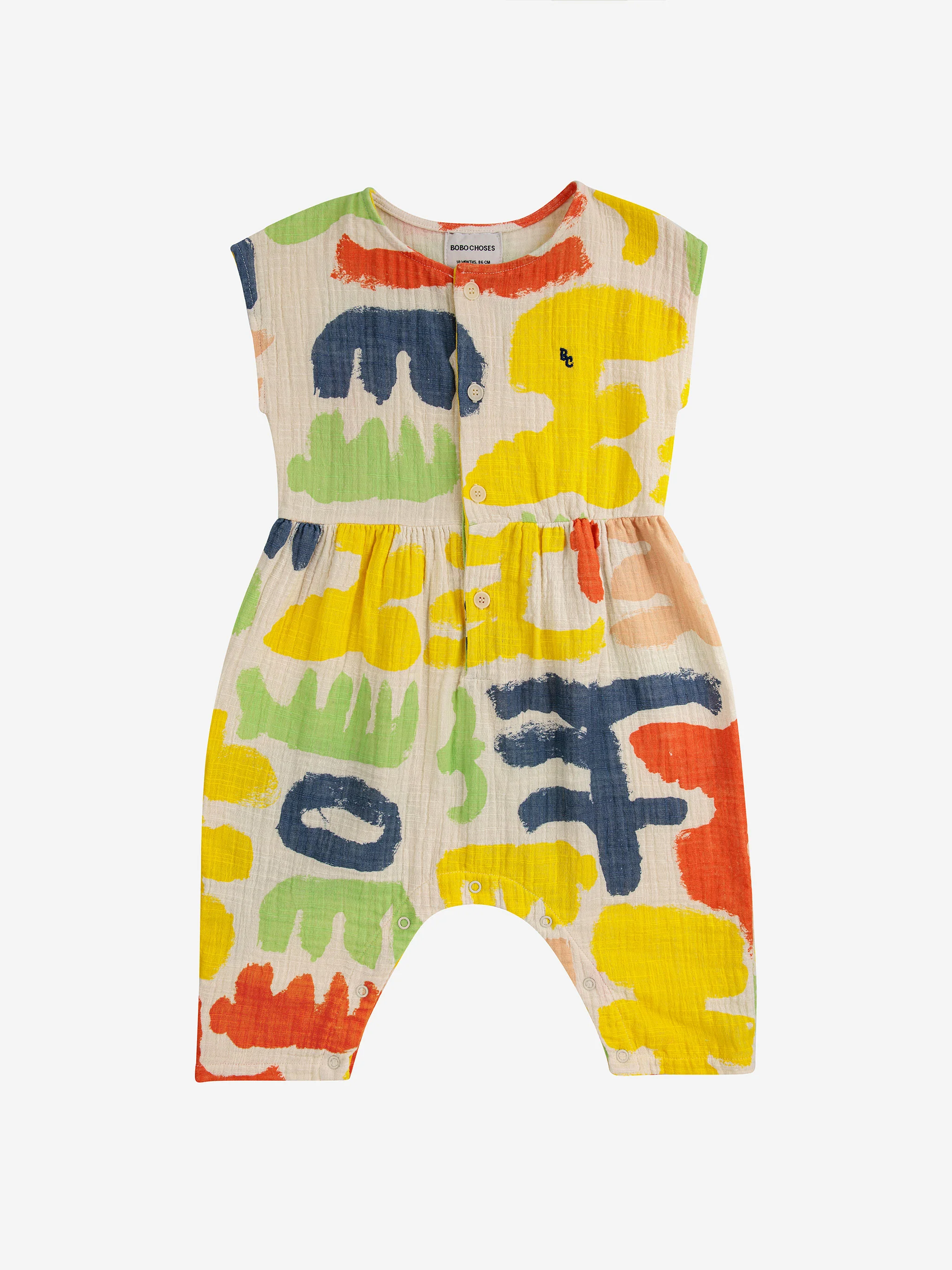 Carnival all over woven overall