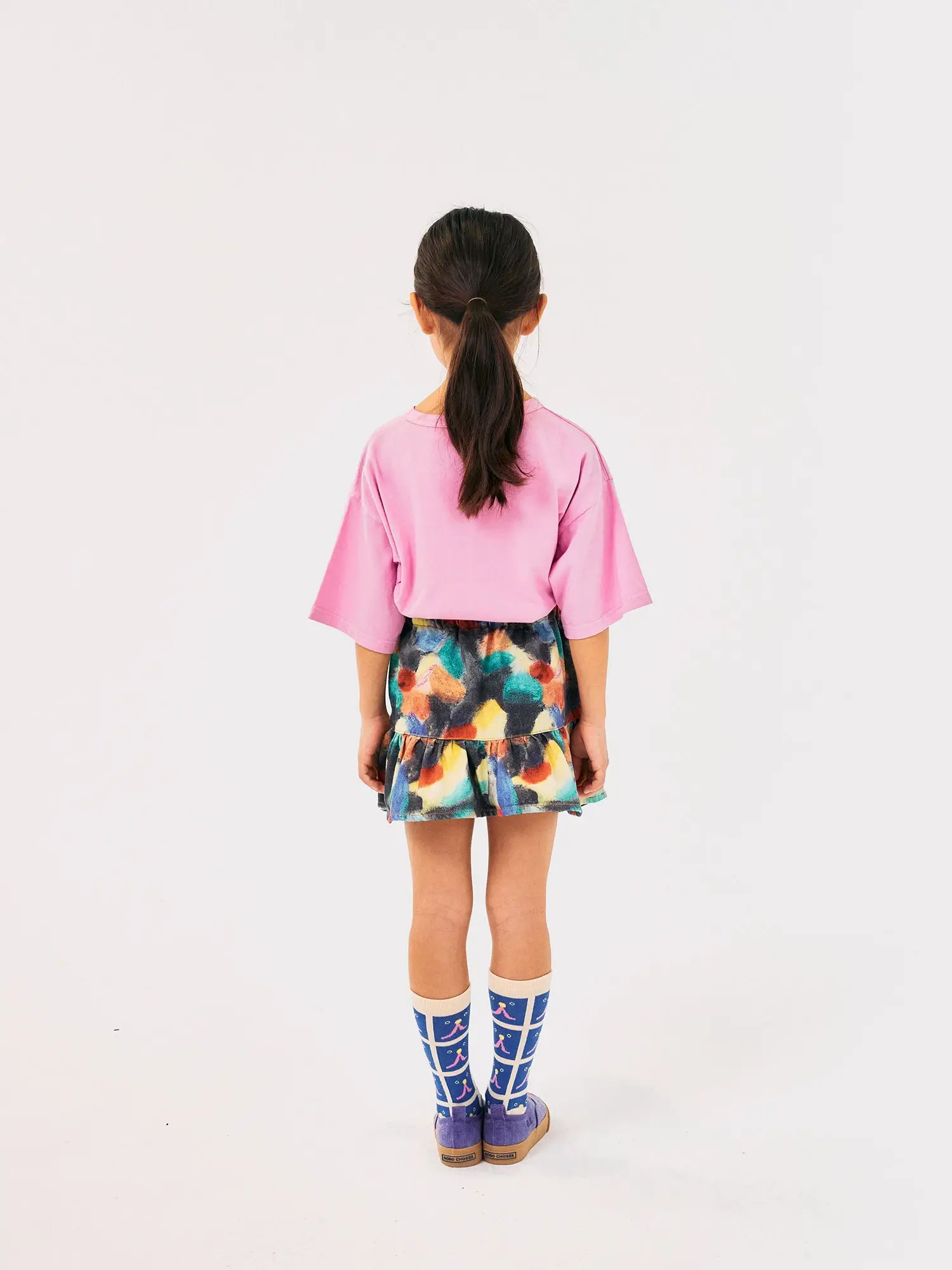 Fantasy World all over woven skirt