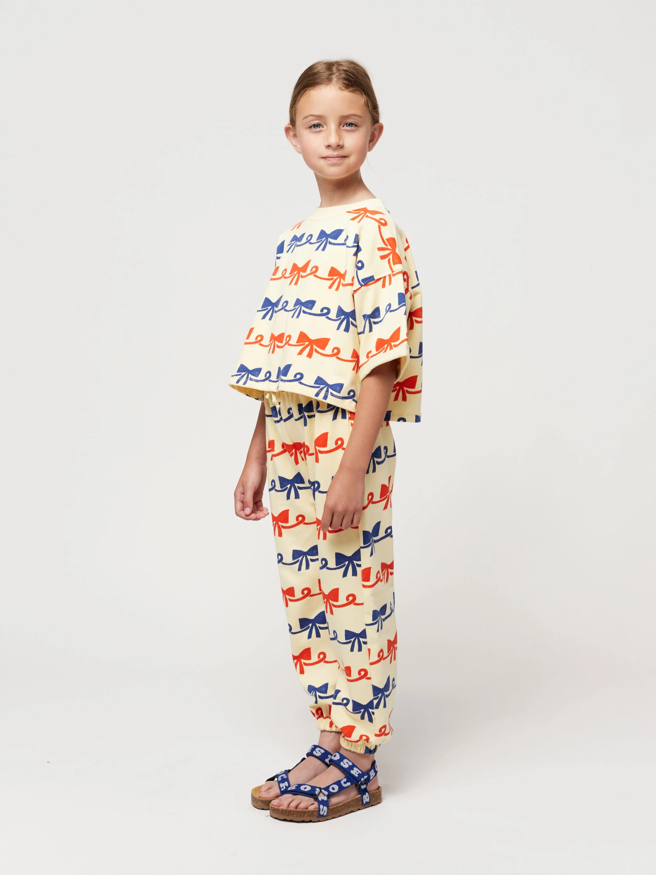 Ribbon Bow all over jogging pants