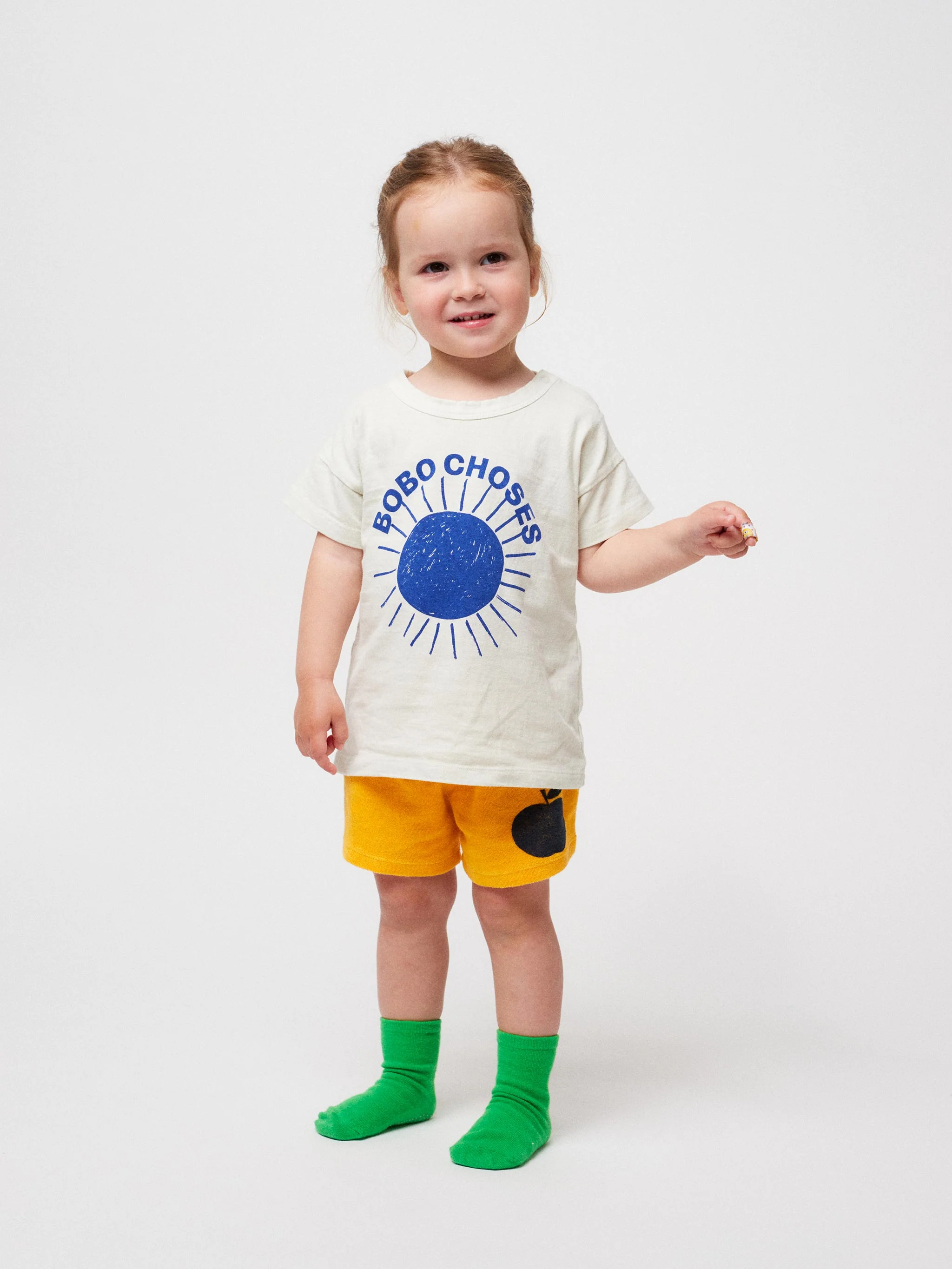 Poma yellow terry shorts