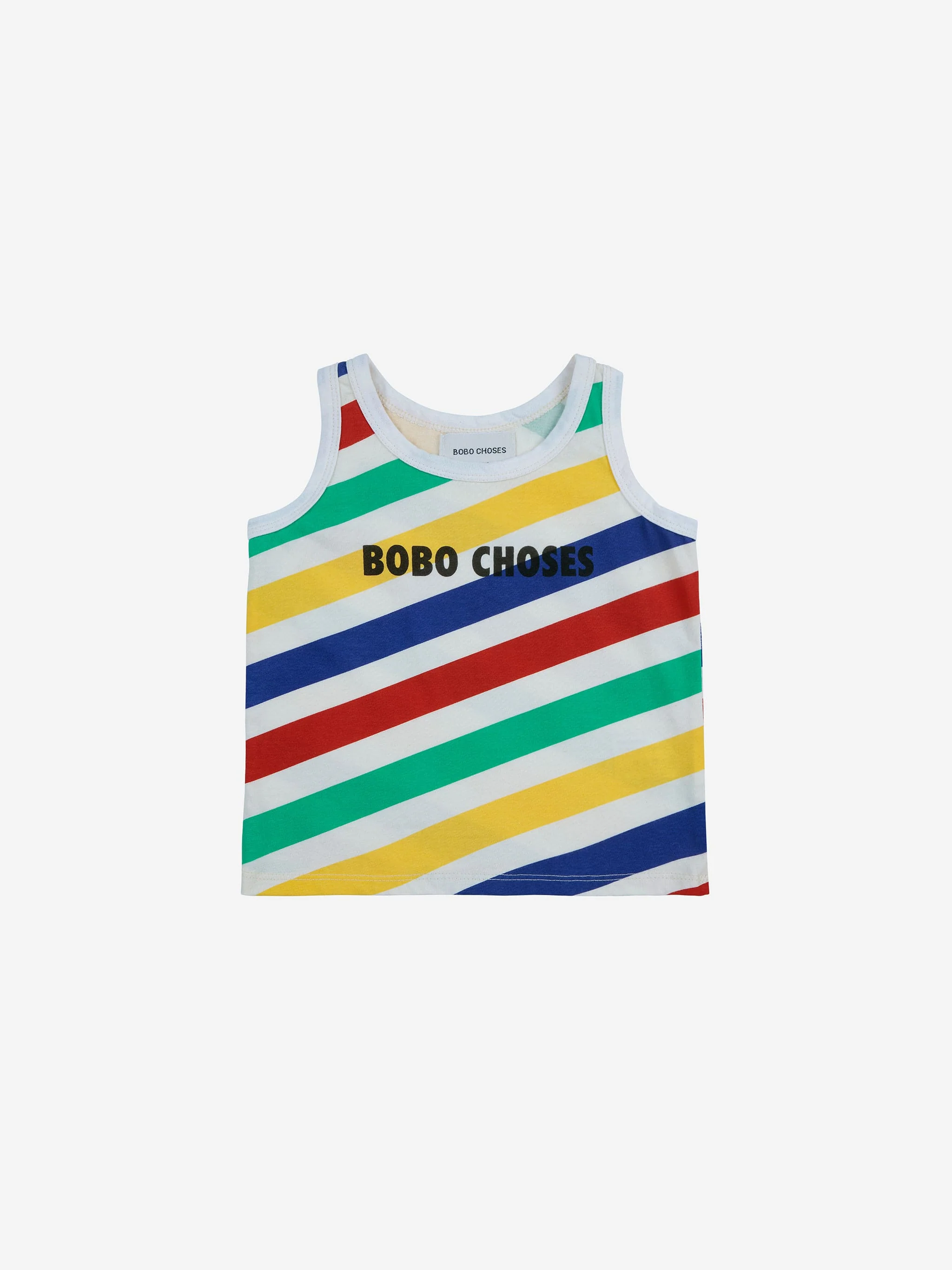 Happy stripes all over tank top