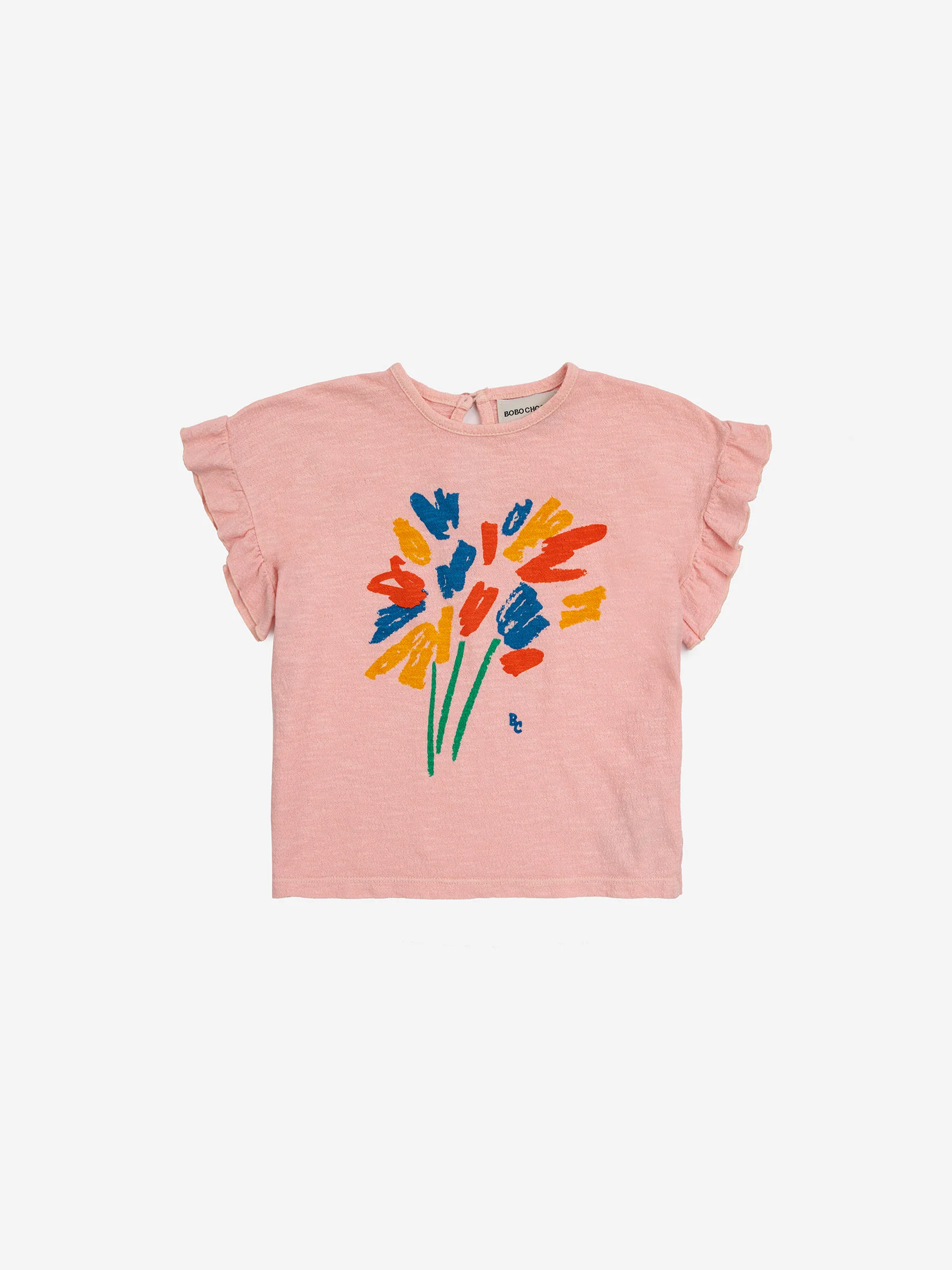 Fireworks ruffle t-shirt