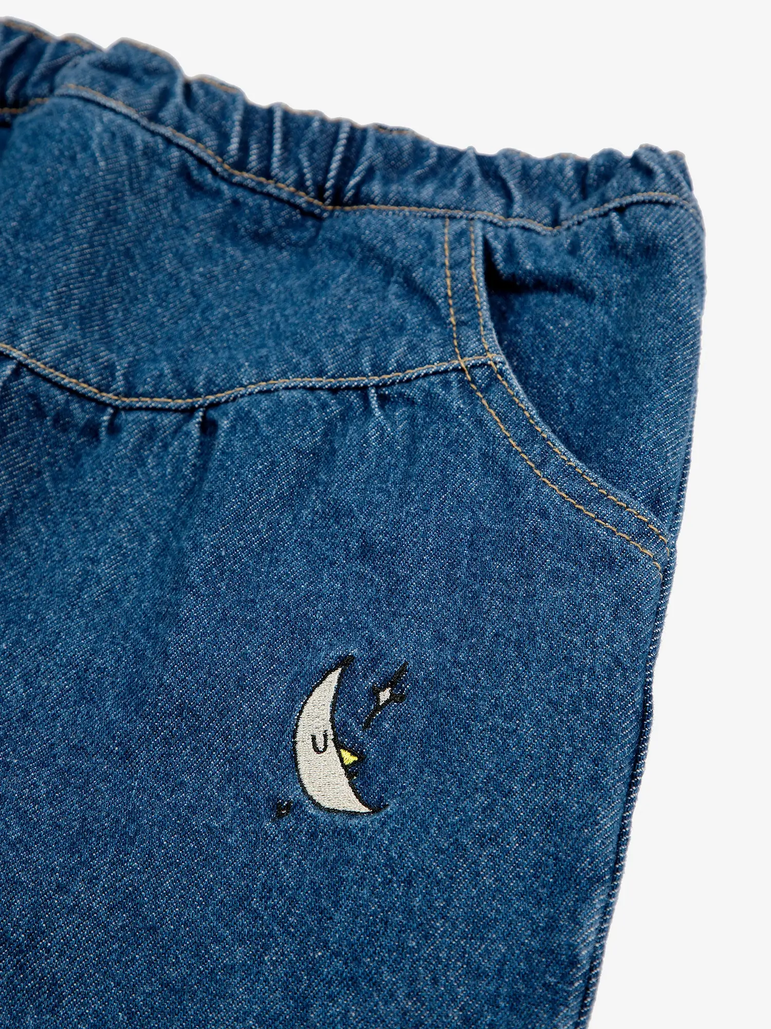 Beneath The Moon denim baggy pants