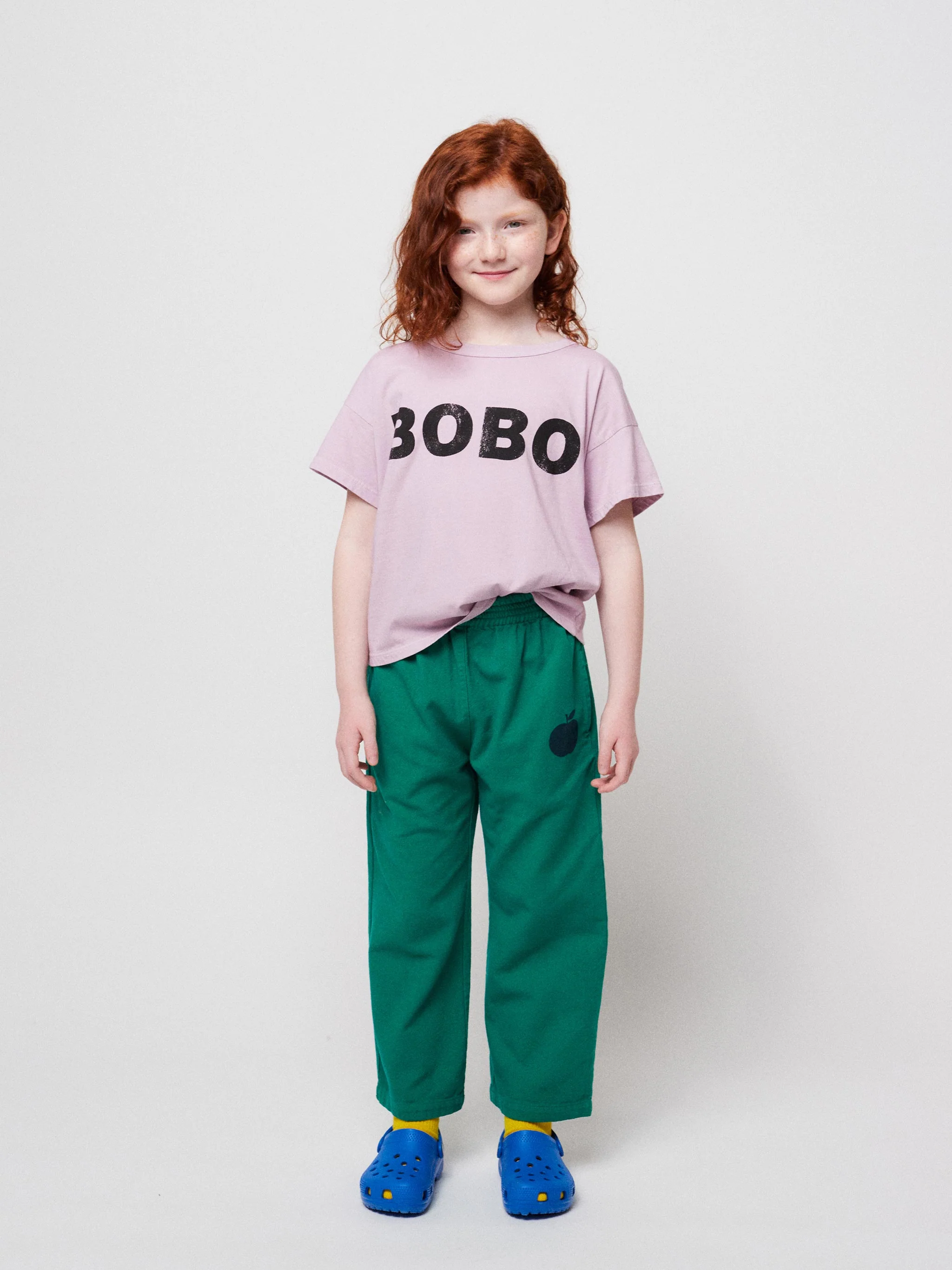 Poma green woven pants