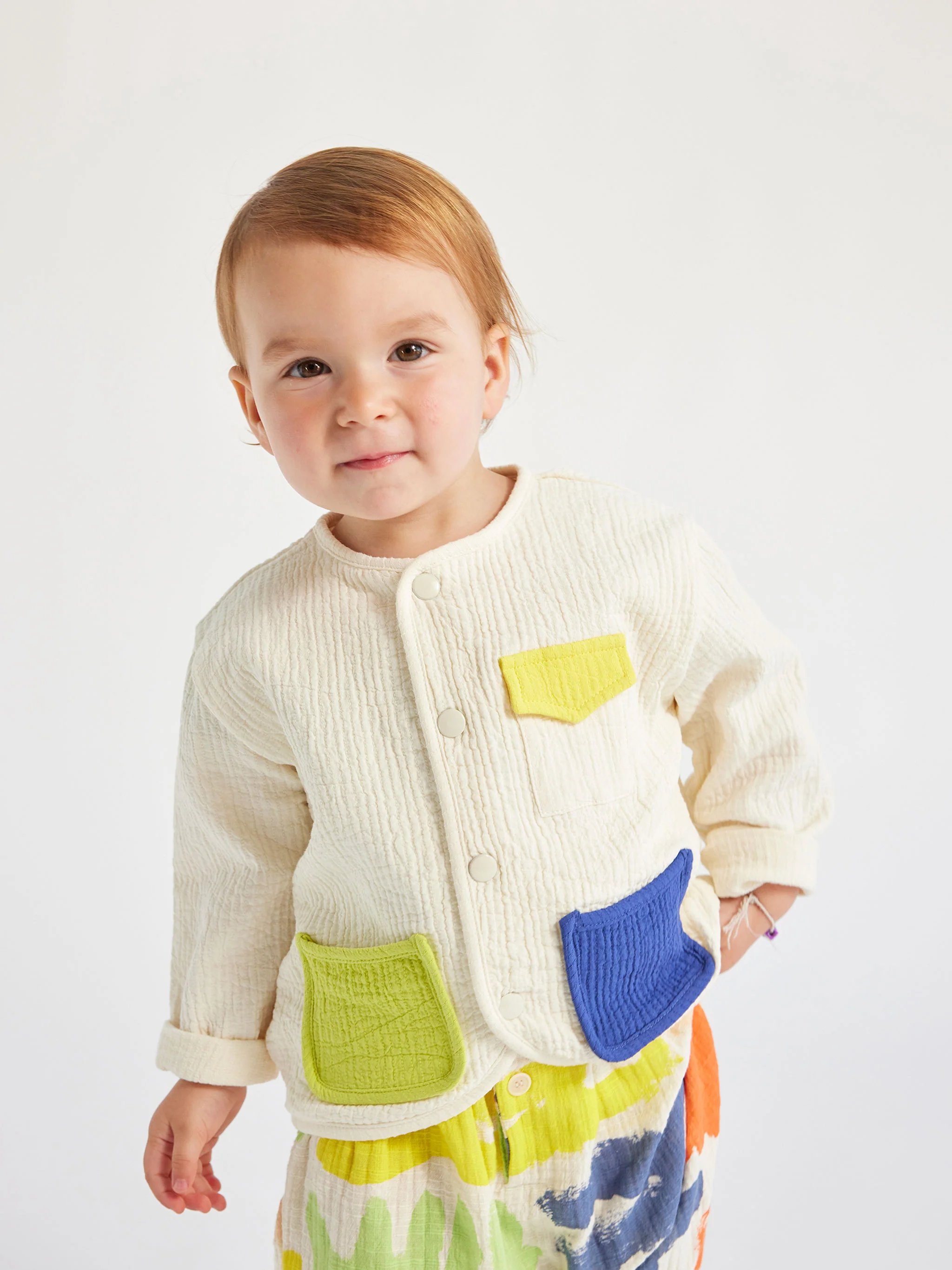 Color Block jacket