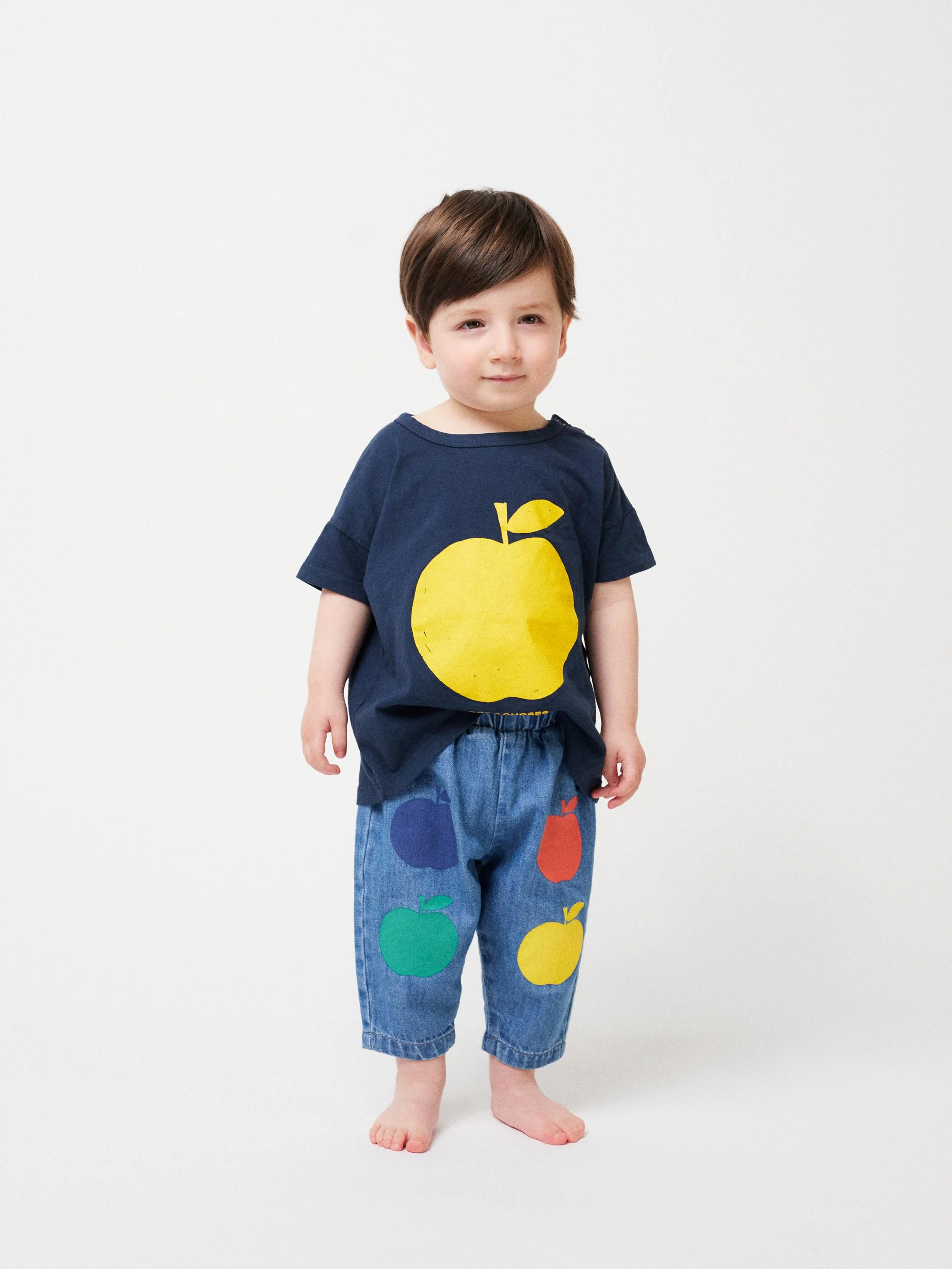 Poma multicolor denim pants