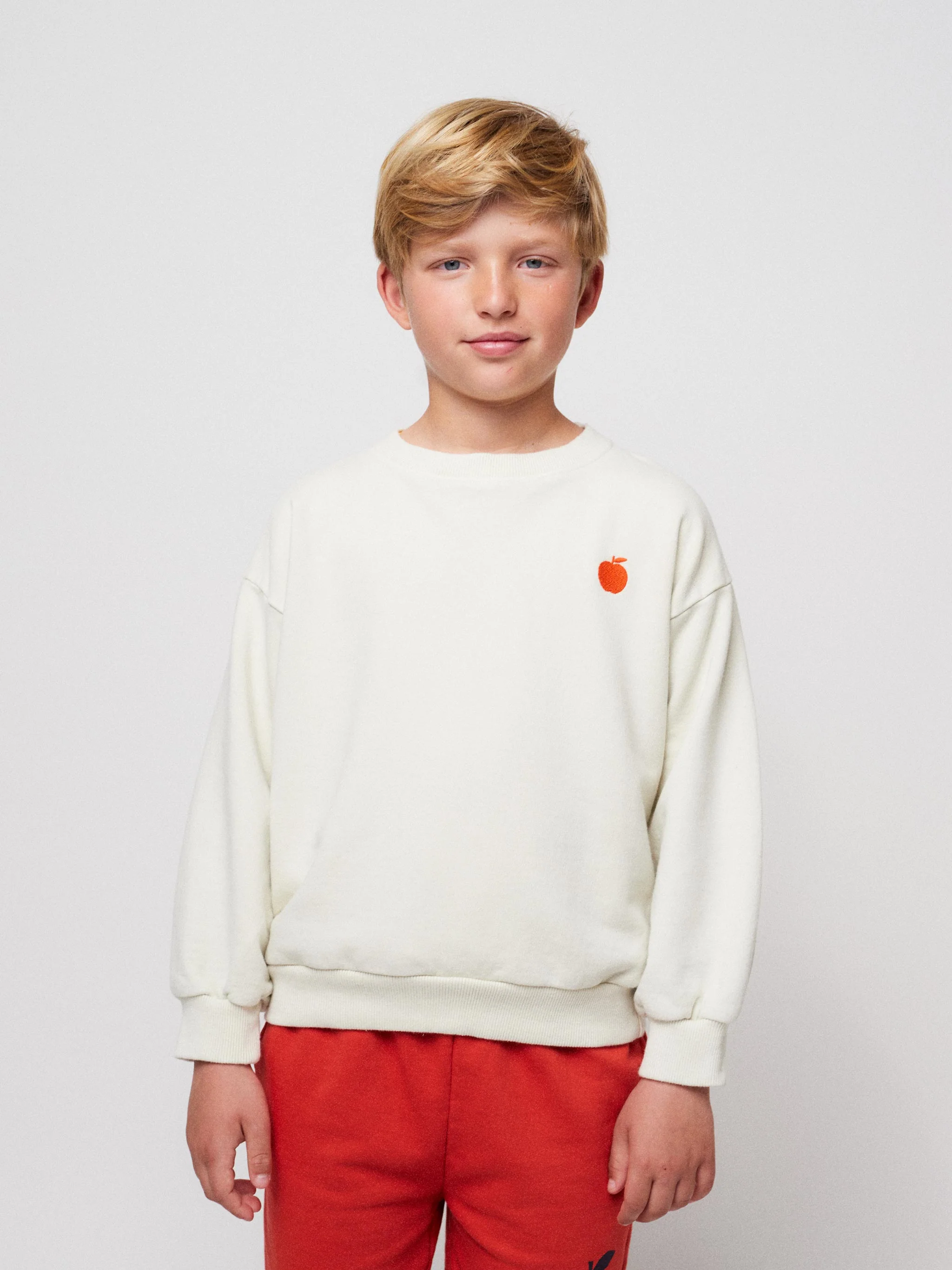 Poma Bobo Choses ecru sweatshirt