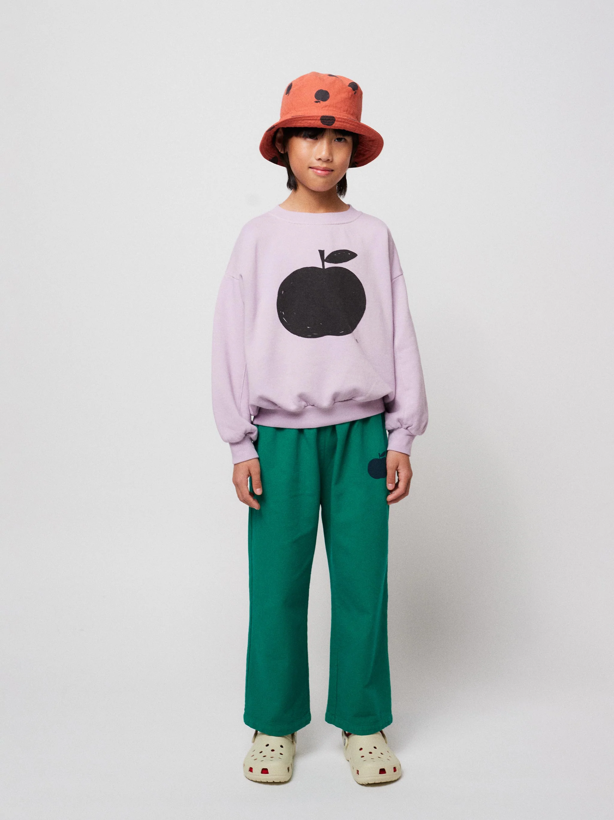 Poma green woven pants