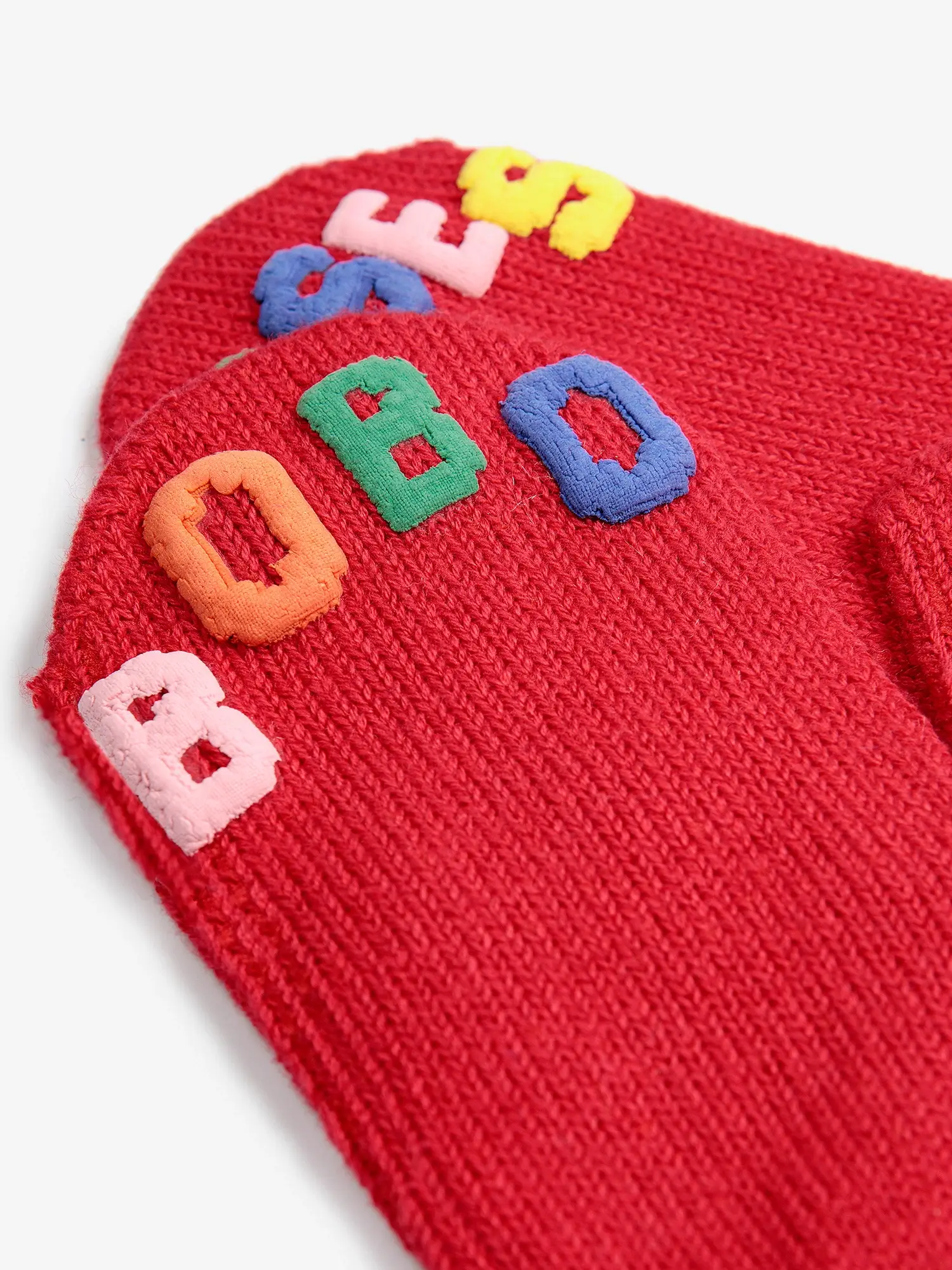 Bobo Choses knitted mittens