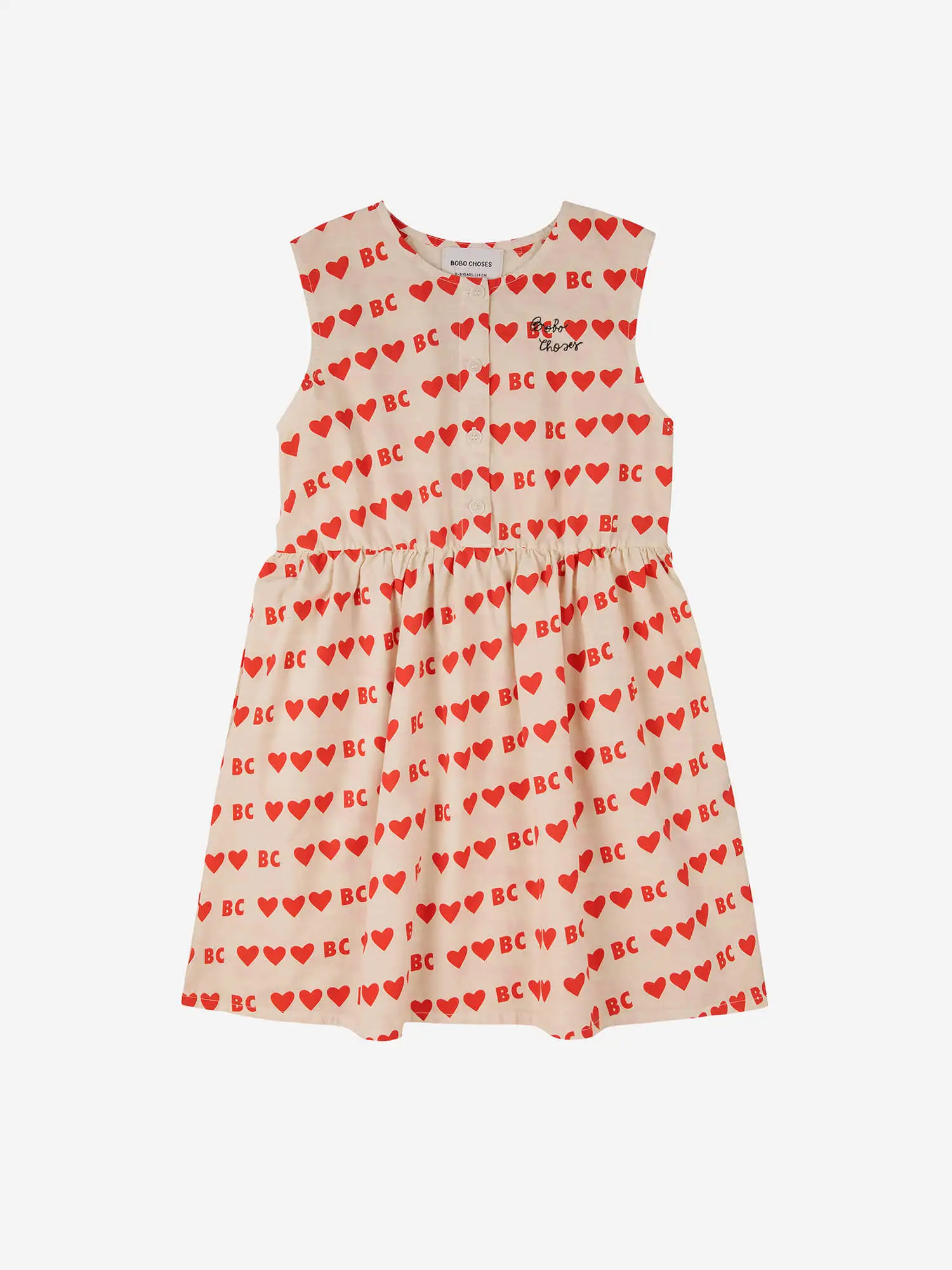 BC hearts all over woven dress