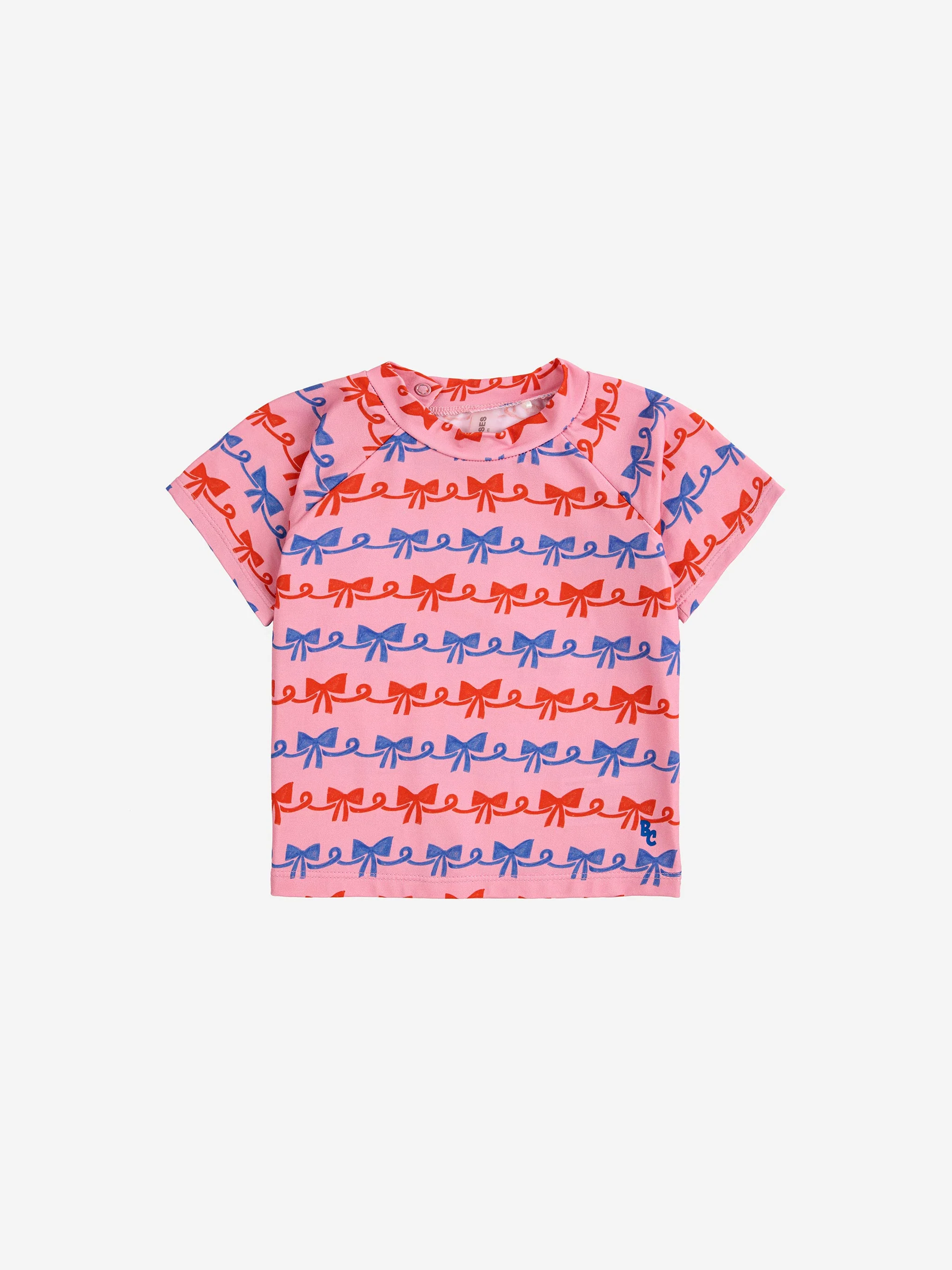 Ribbon Bow all over swim t-shirt