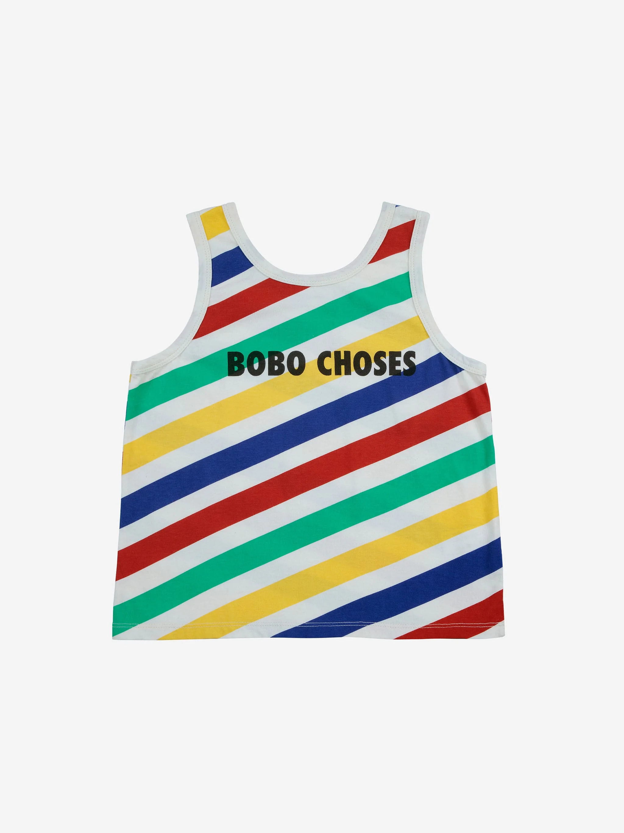 Happy stripes all over tank top