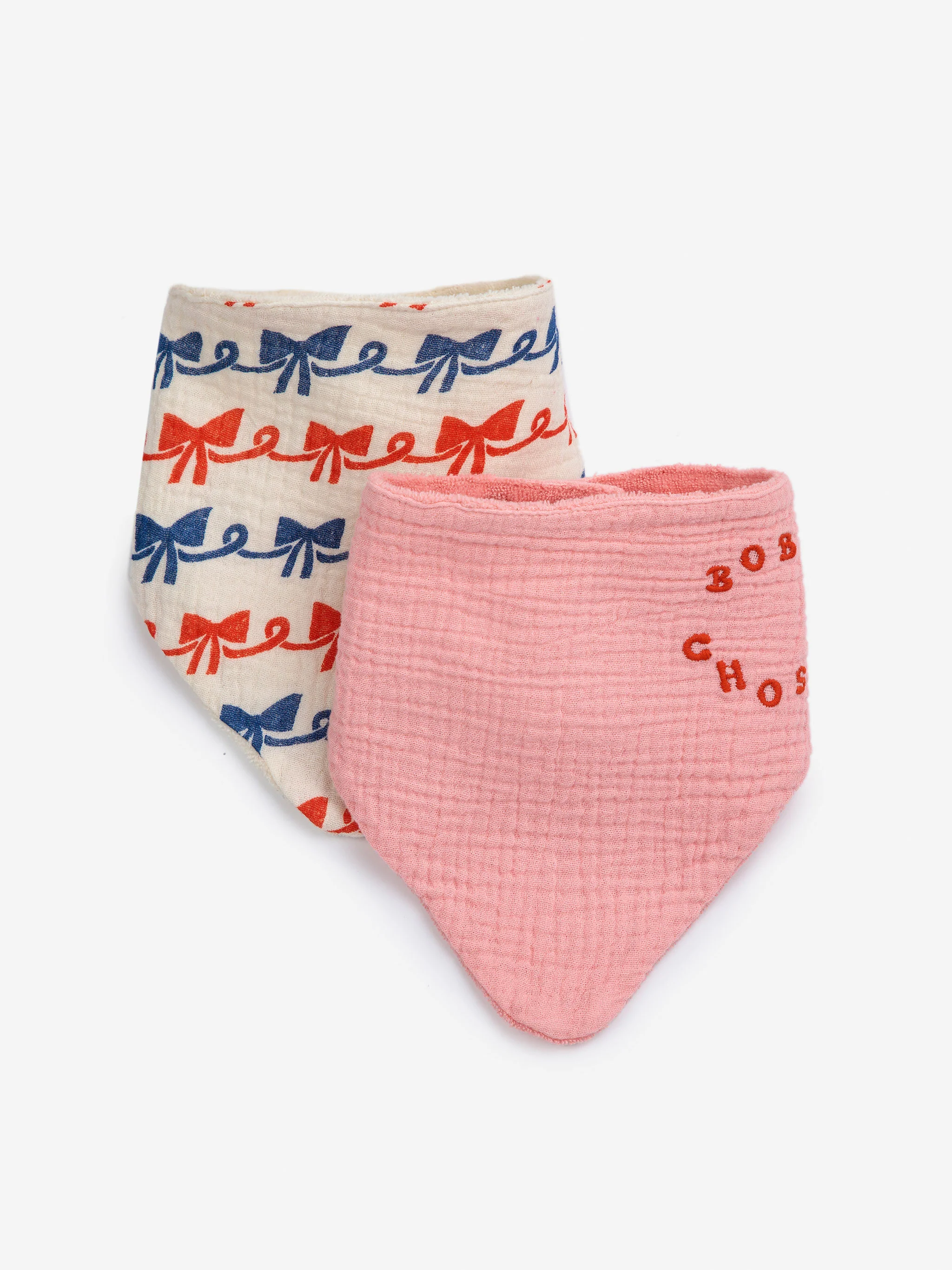 Ribbon Bow bib set