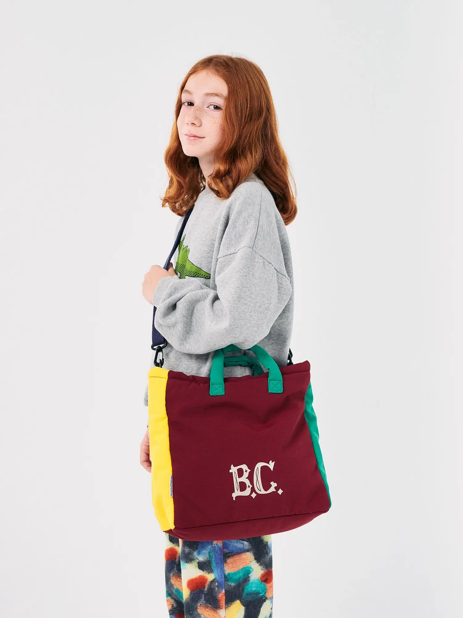 B.C Vintage color block bag