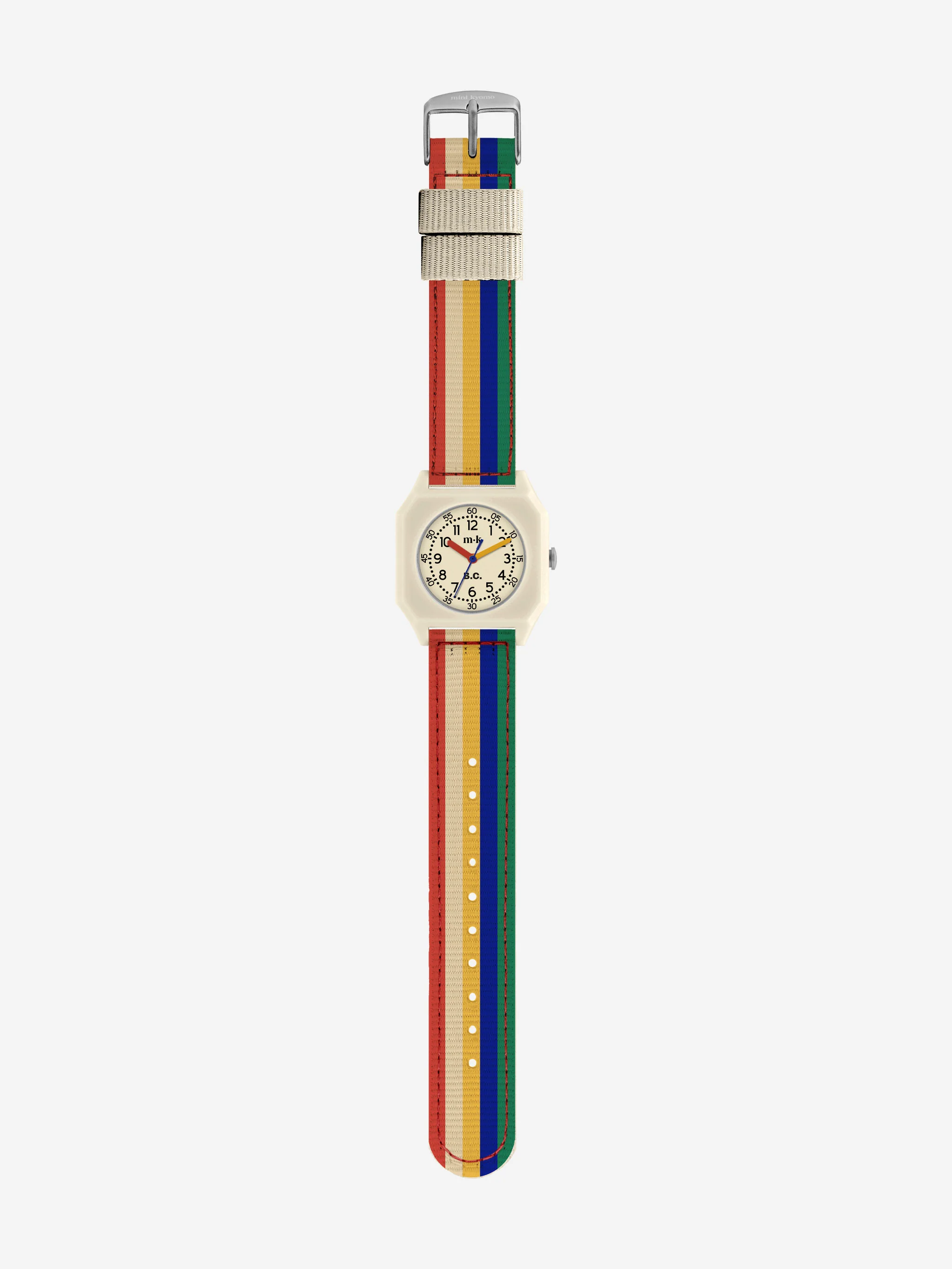 Multicolor stripes Bobo Choses x Mini Kyomo watch
