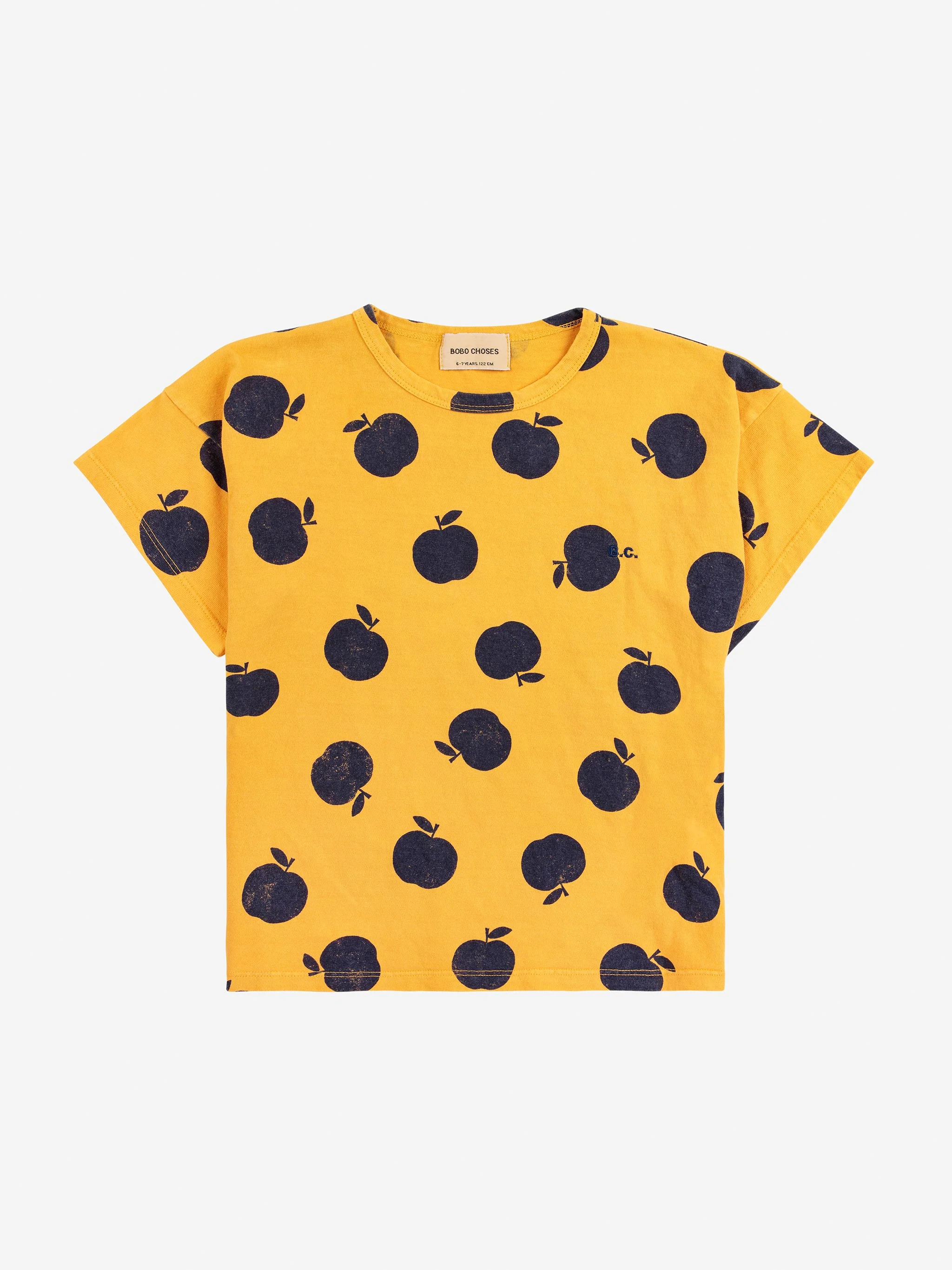Poma all over yellow T-shirt