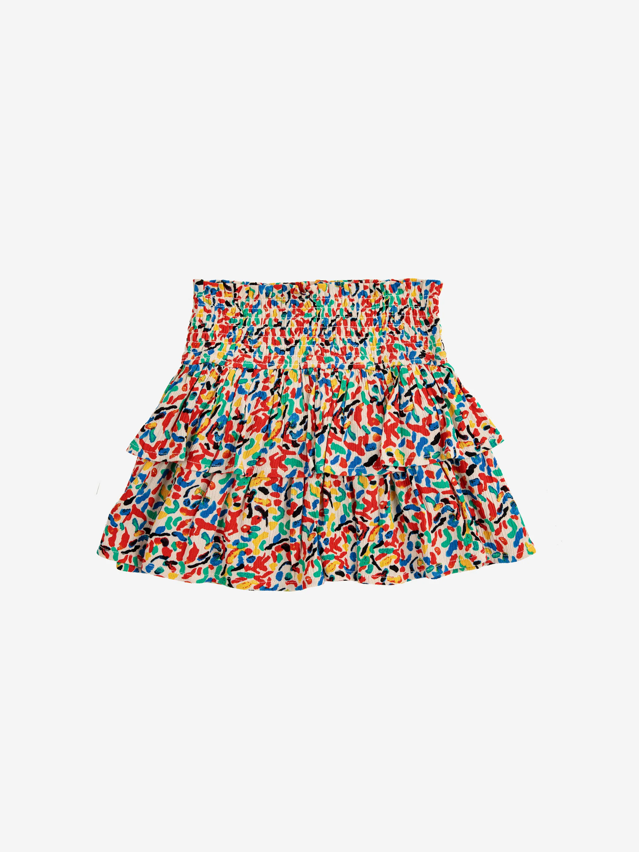 Confetti all over woven ruffle skirt