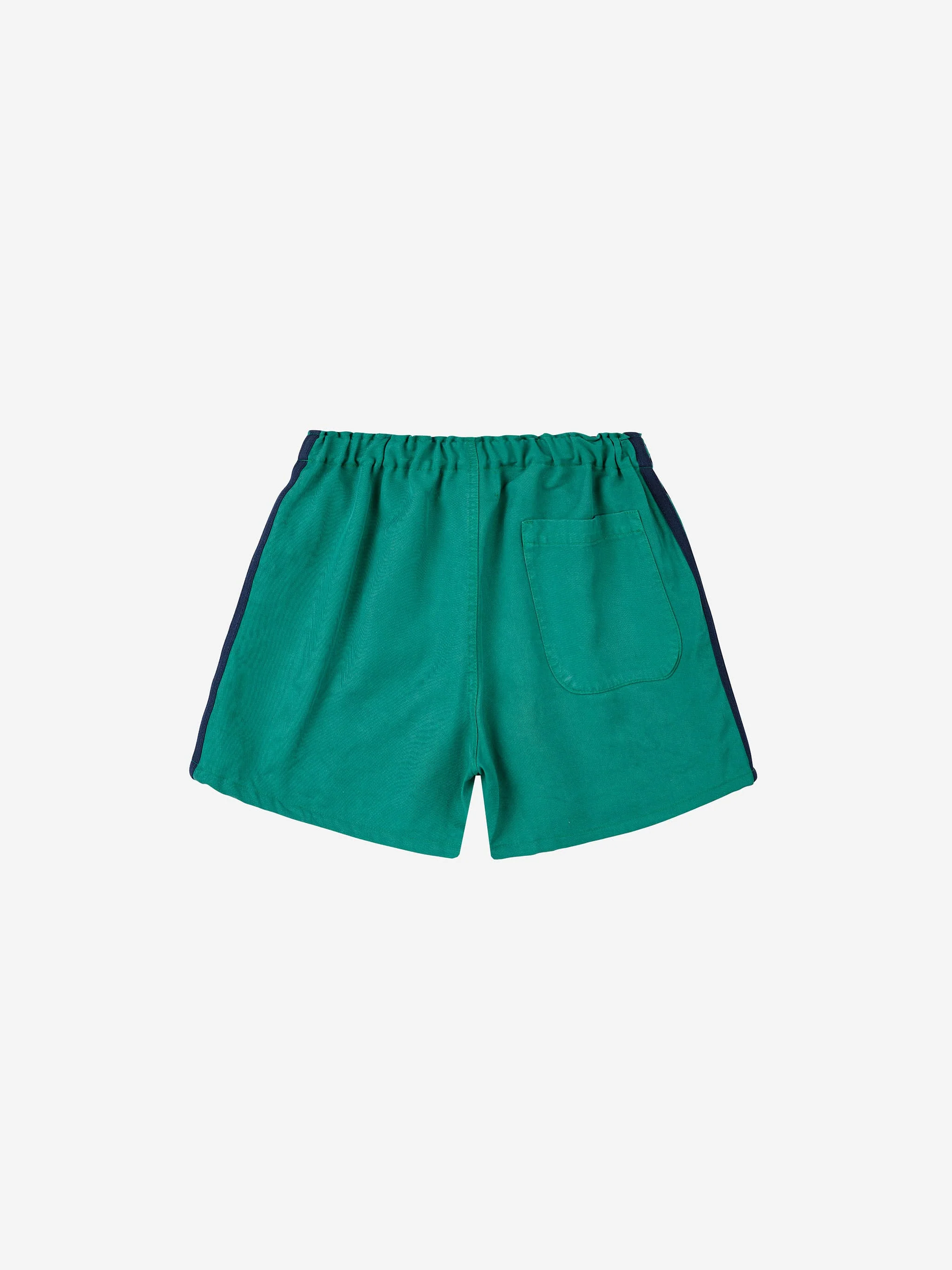 Lateral stripes woven short