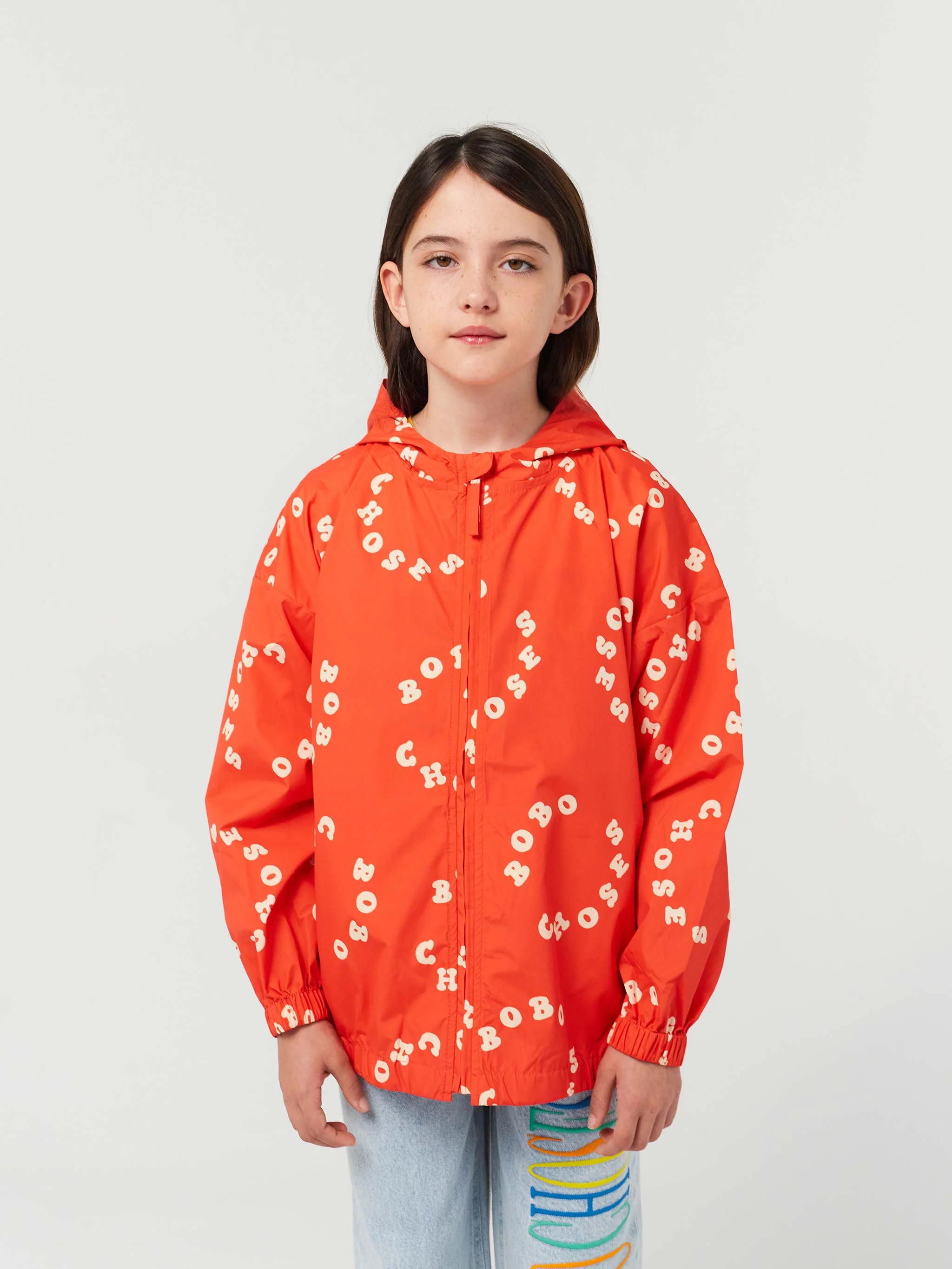 Bobo choses circle all over hooded windstopper
