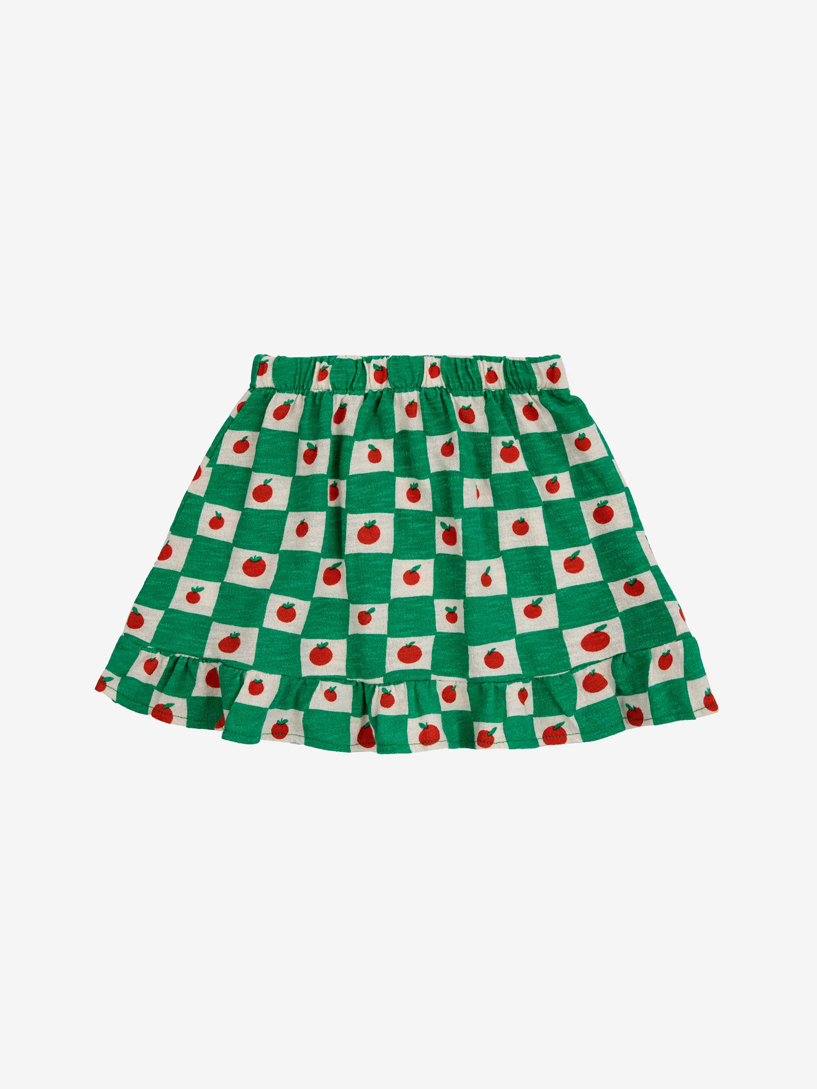 Tomato all over skirt