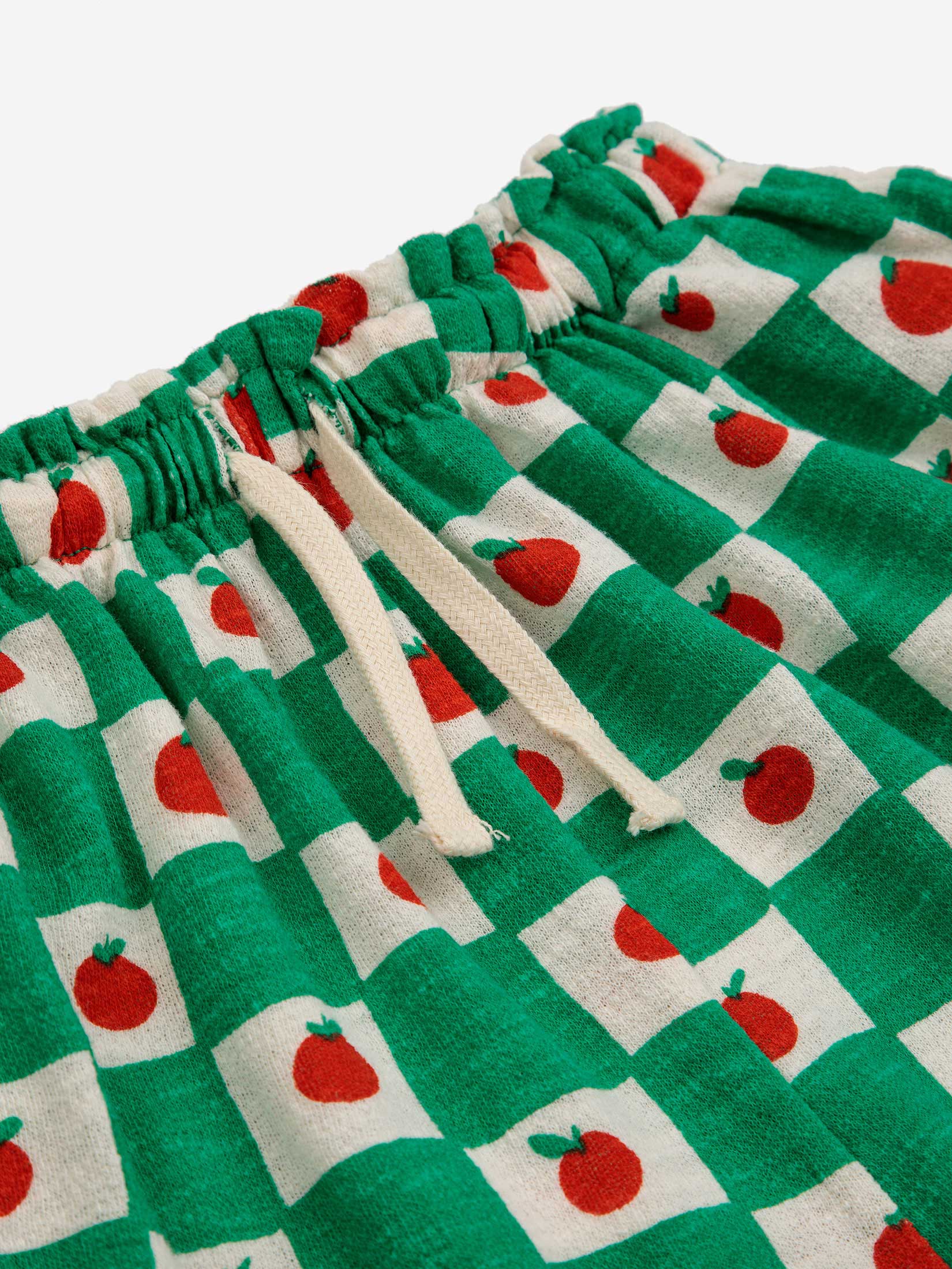 Tomato all over culotte pants