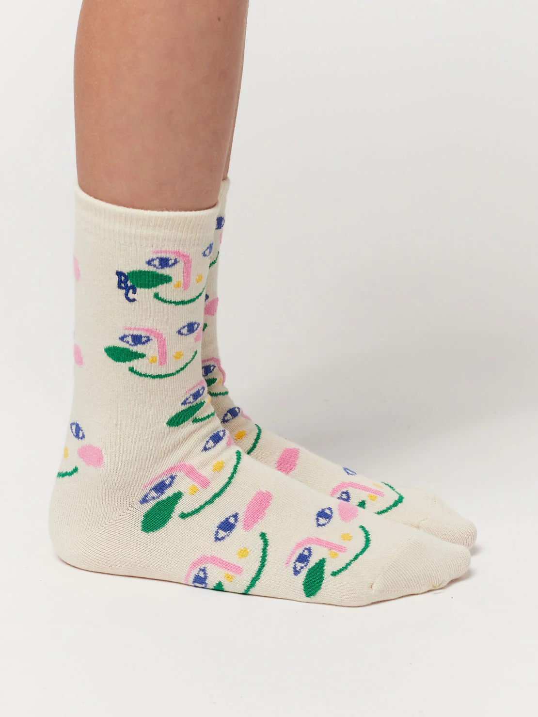 Smiling Face All Over long socks