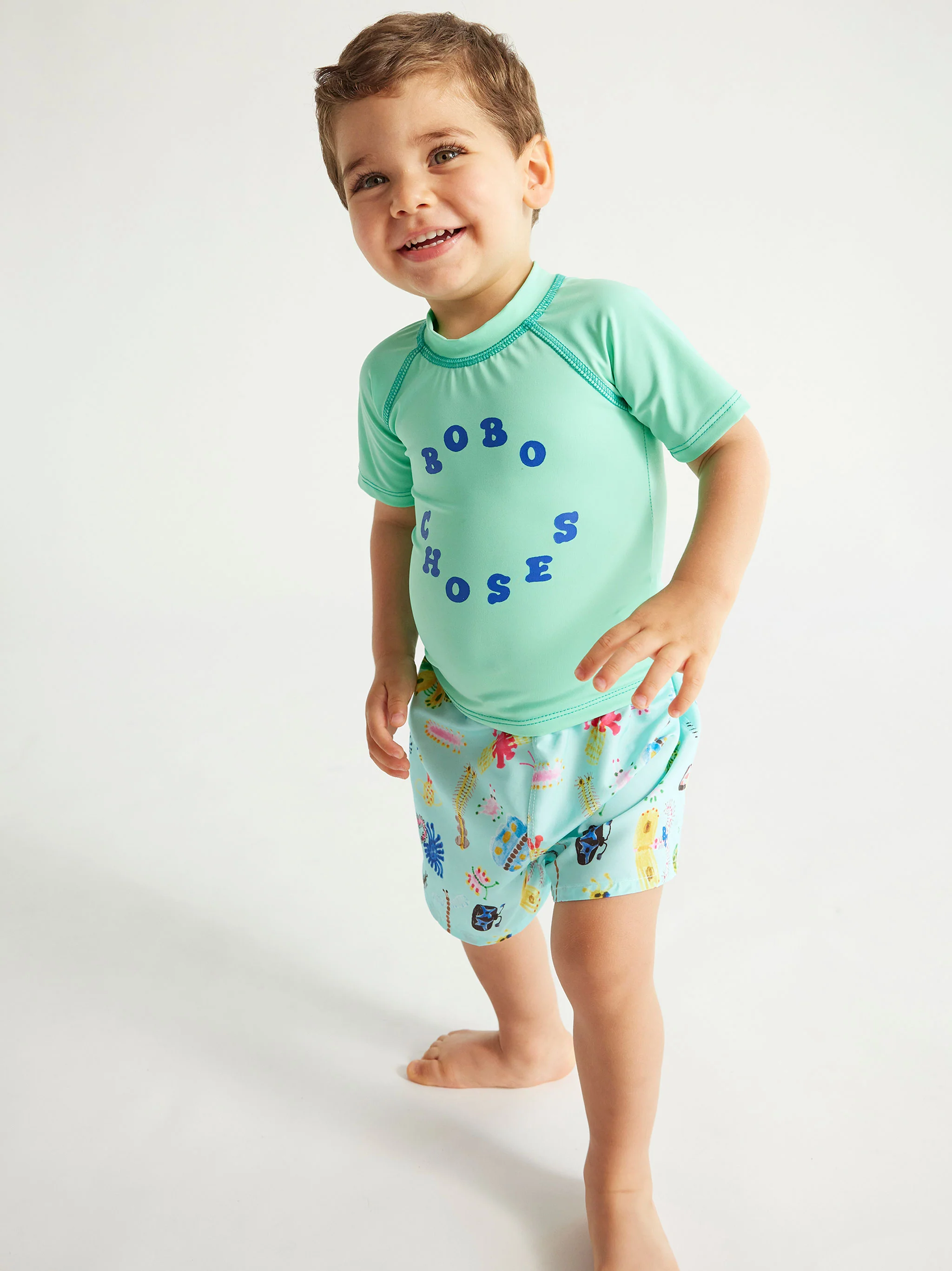 Bobo Choses Circle swim t-shirt