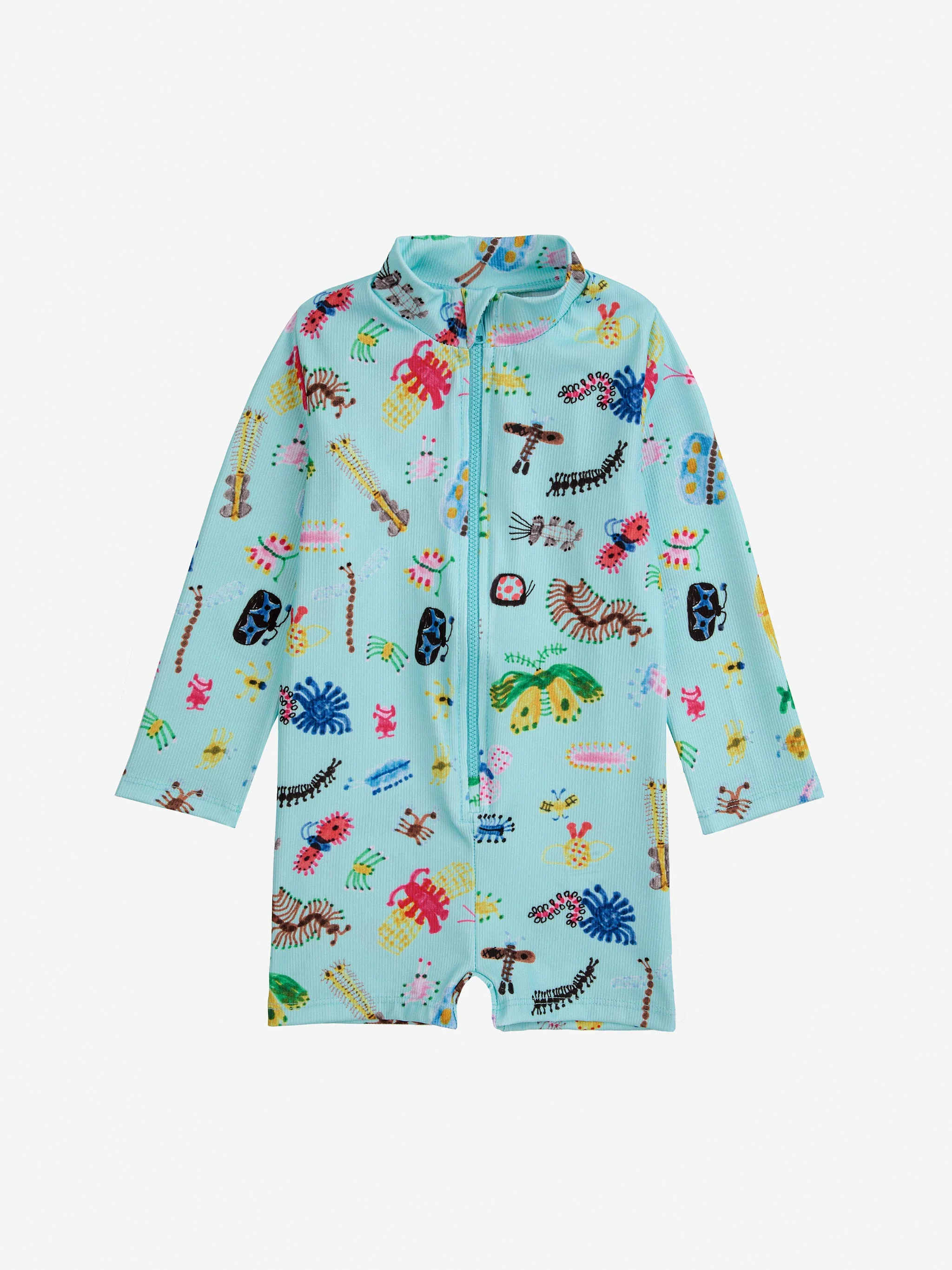 Funny Insects all over swim overall
