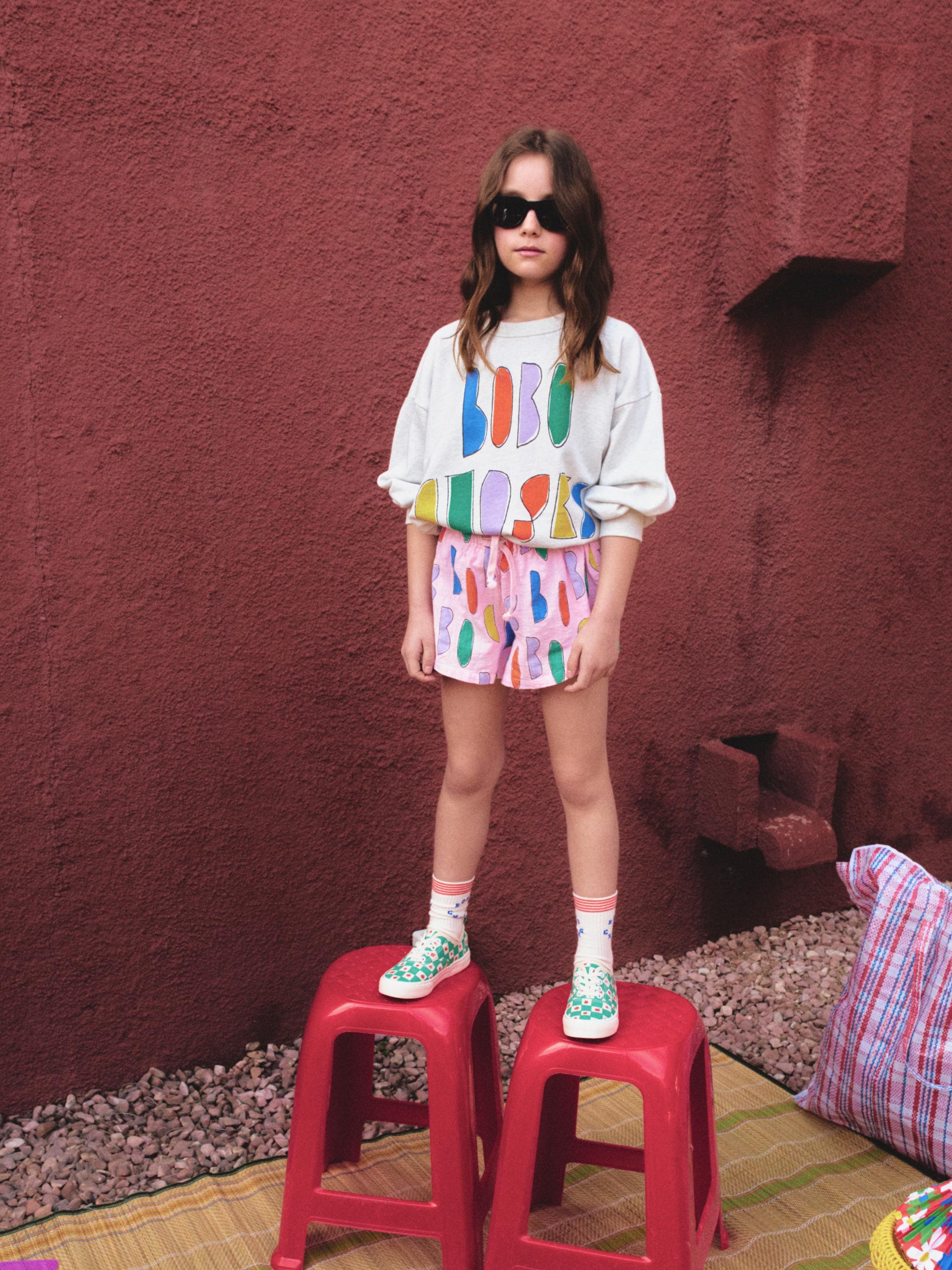 Colorful Bobo Choses All Over shorts