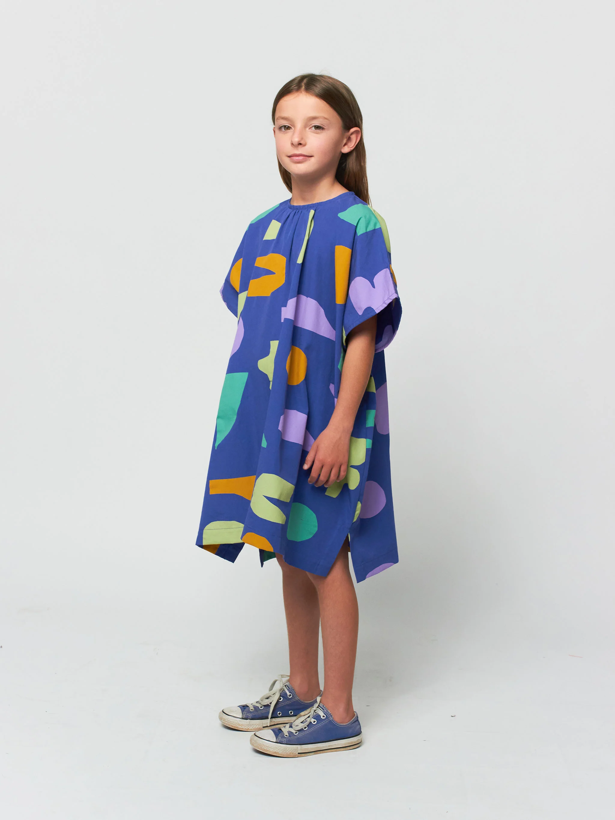 Summer Landscape all over woven dress