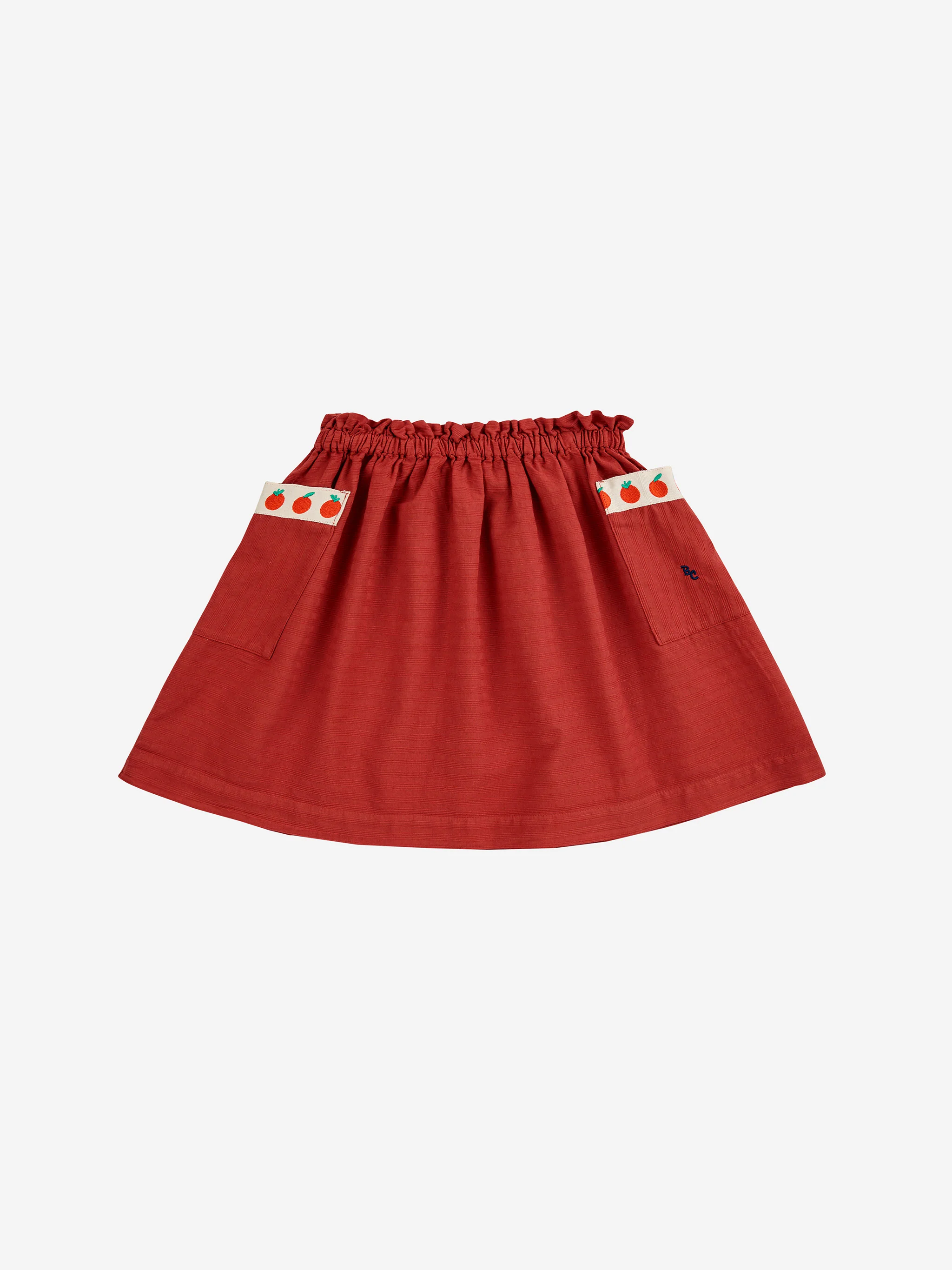Pockets woven skirt