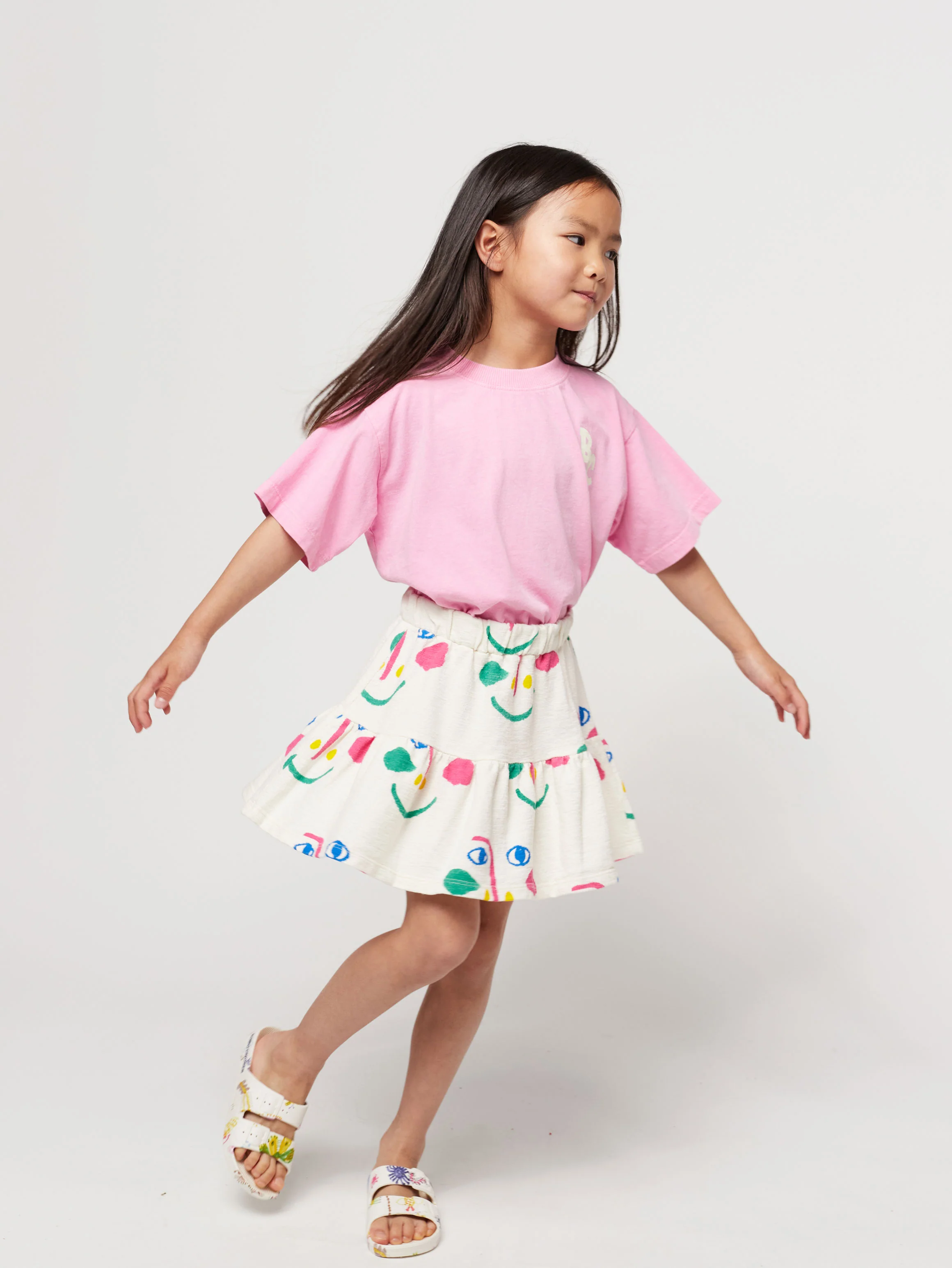 Smiling Mask all over skirt