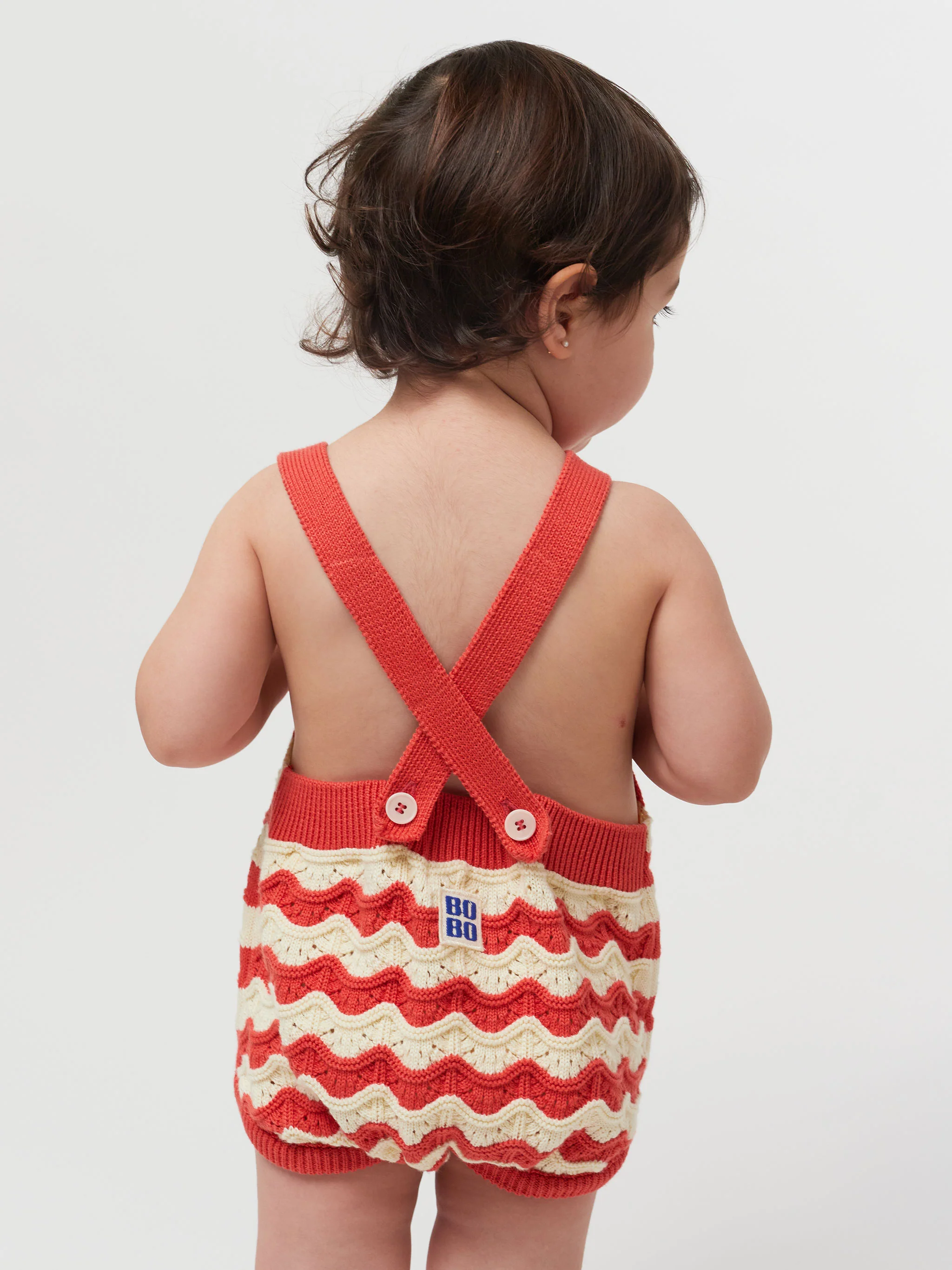 Crochet Checkerboard romper