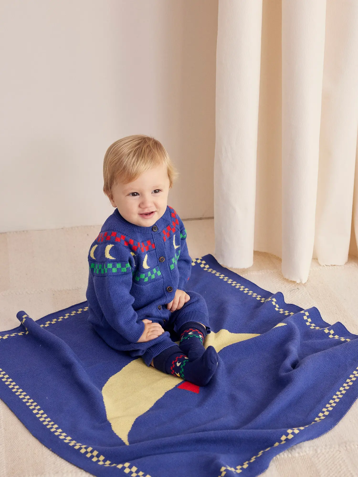 Beneath The Moon knitted overall gift set
