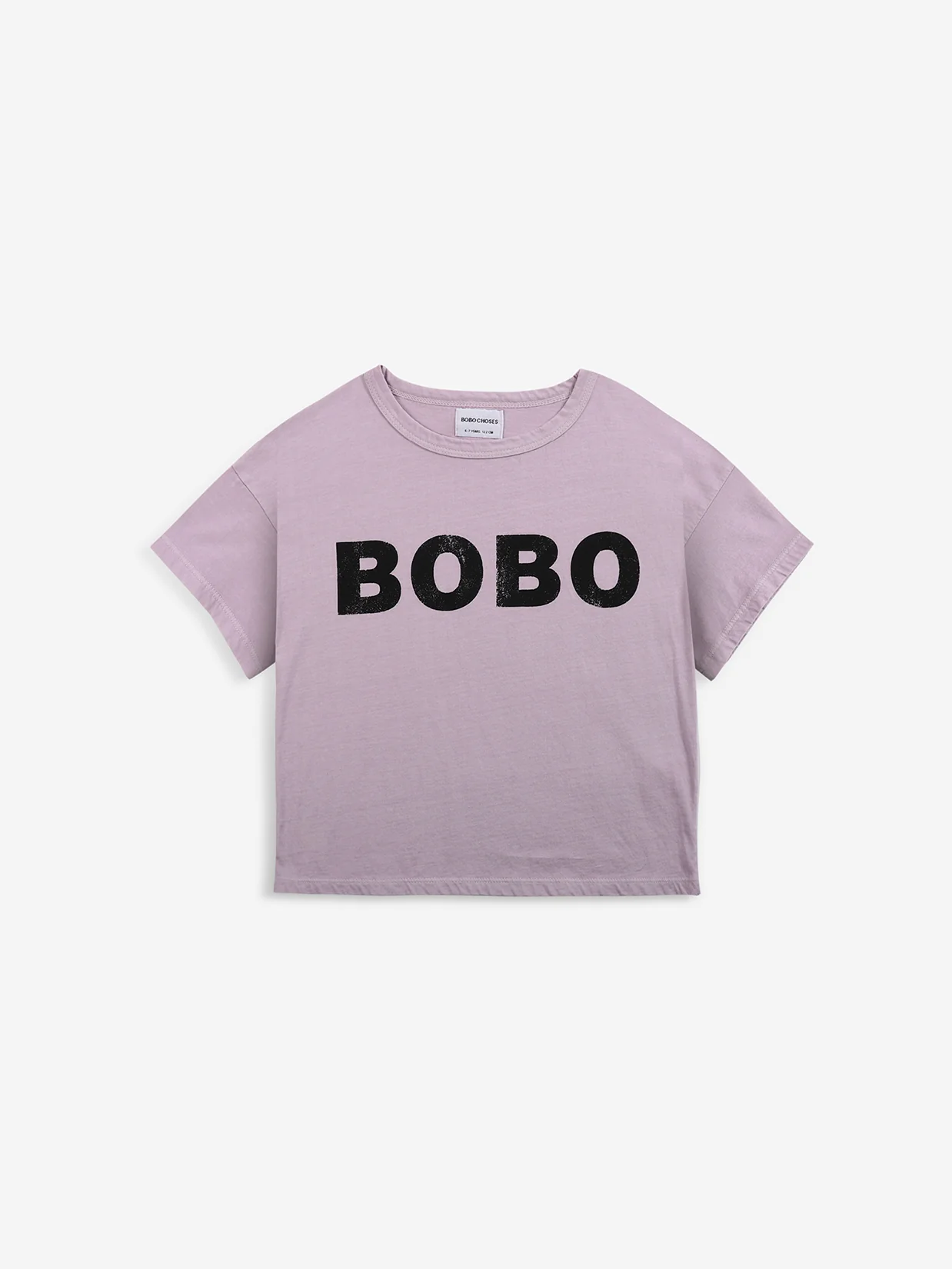 Bobo lavender short sleeve T-shirt