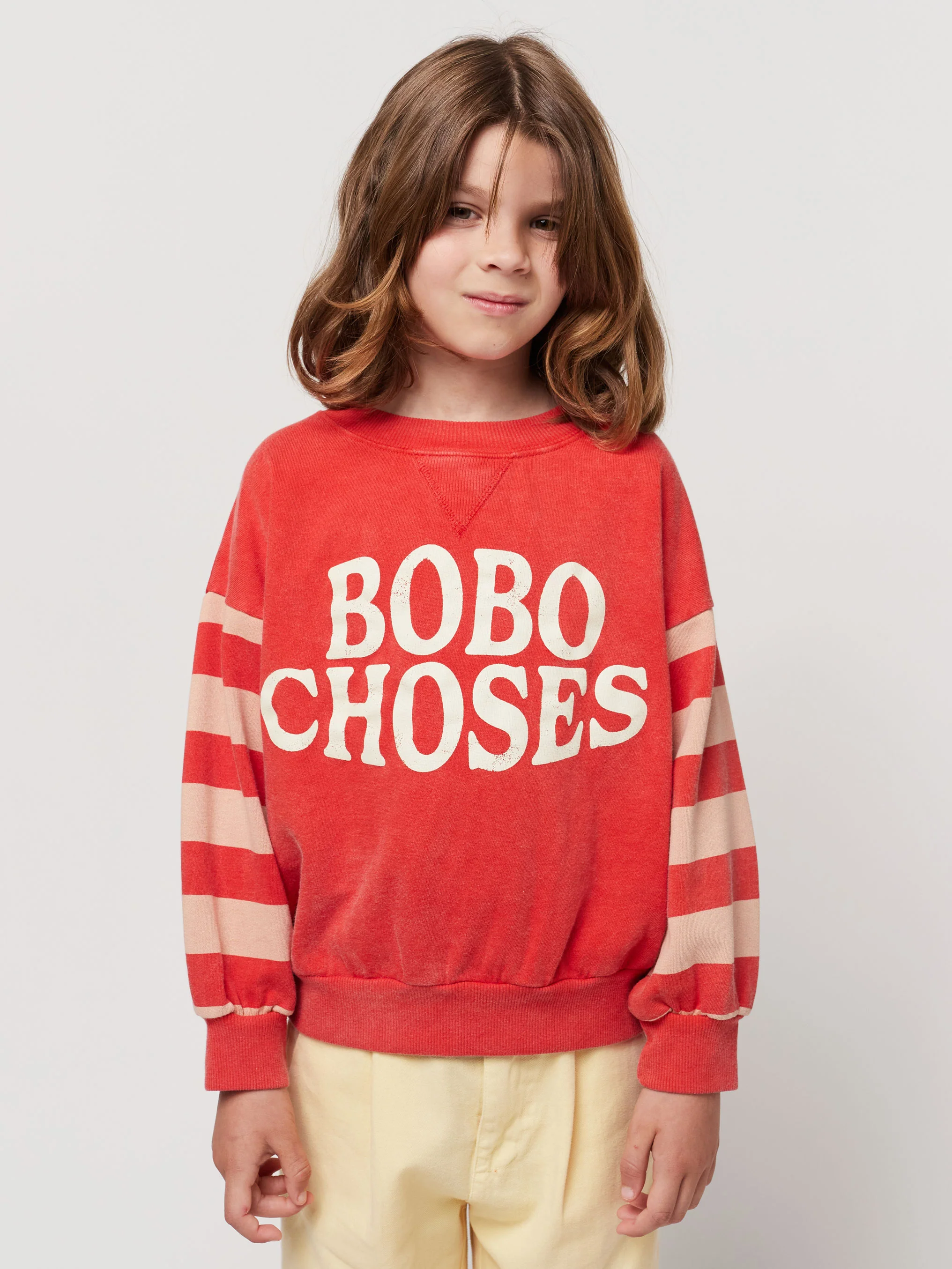 Bobo Choses stripes sweatshirt