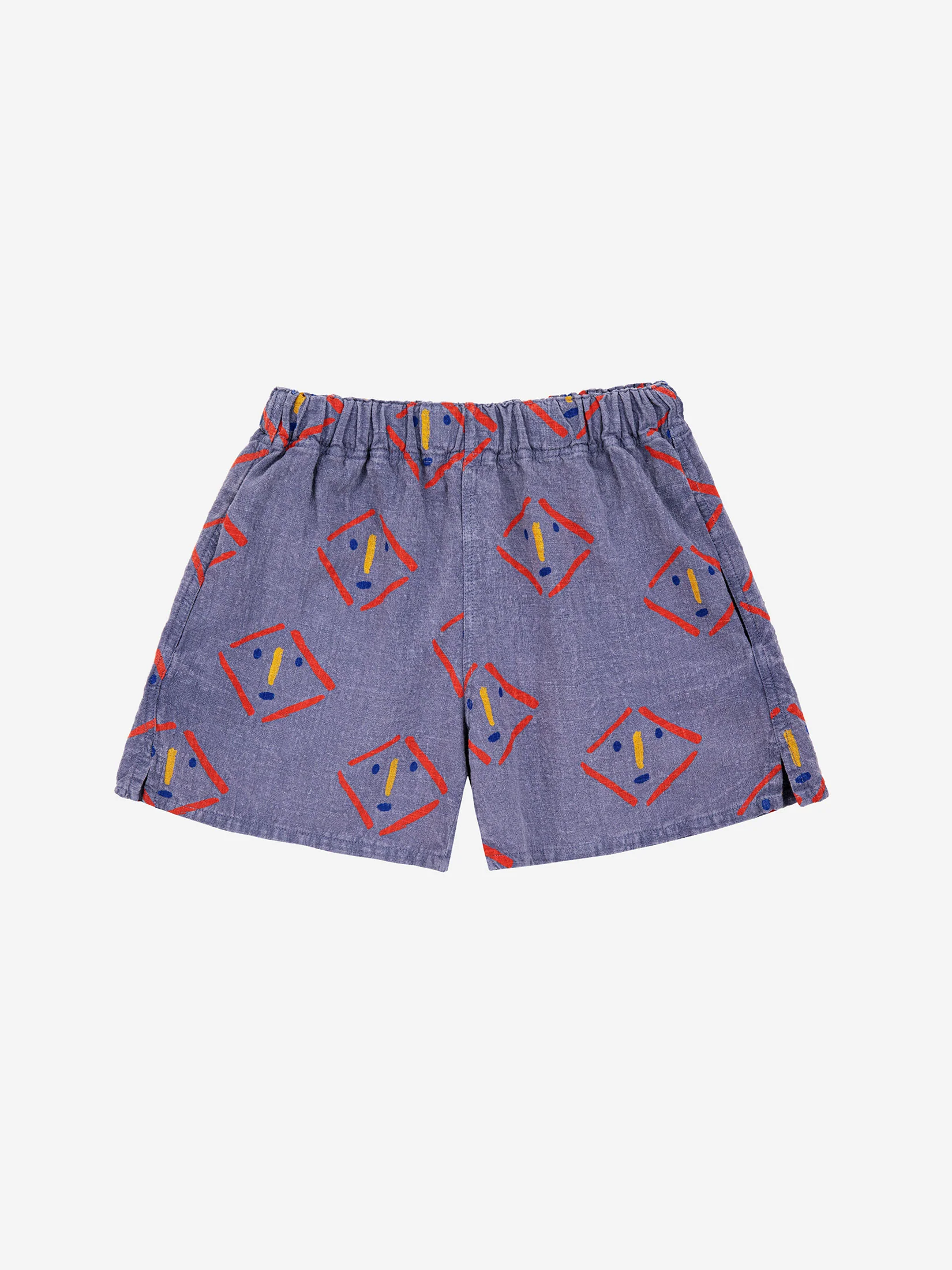 Masks all over woven shorts