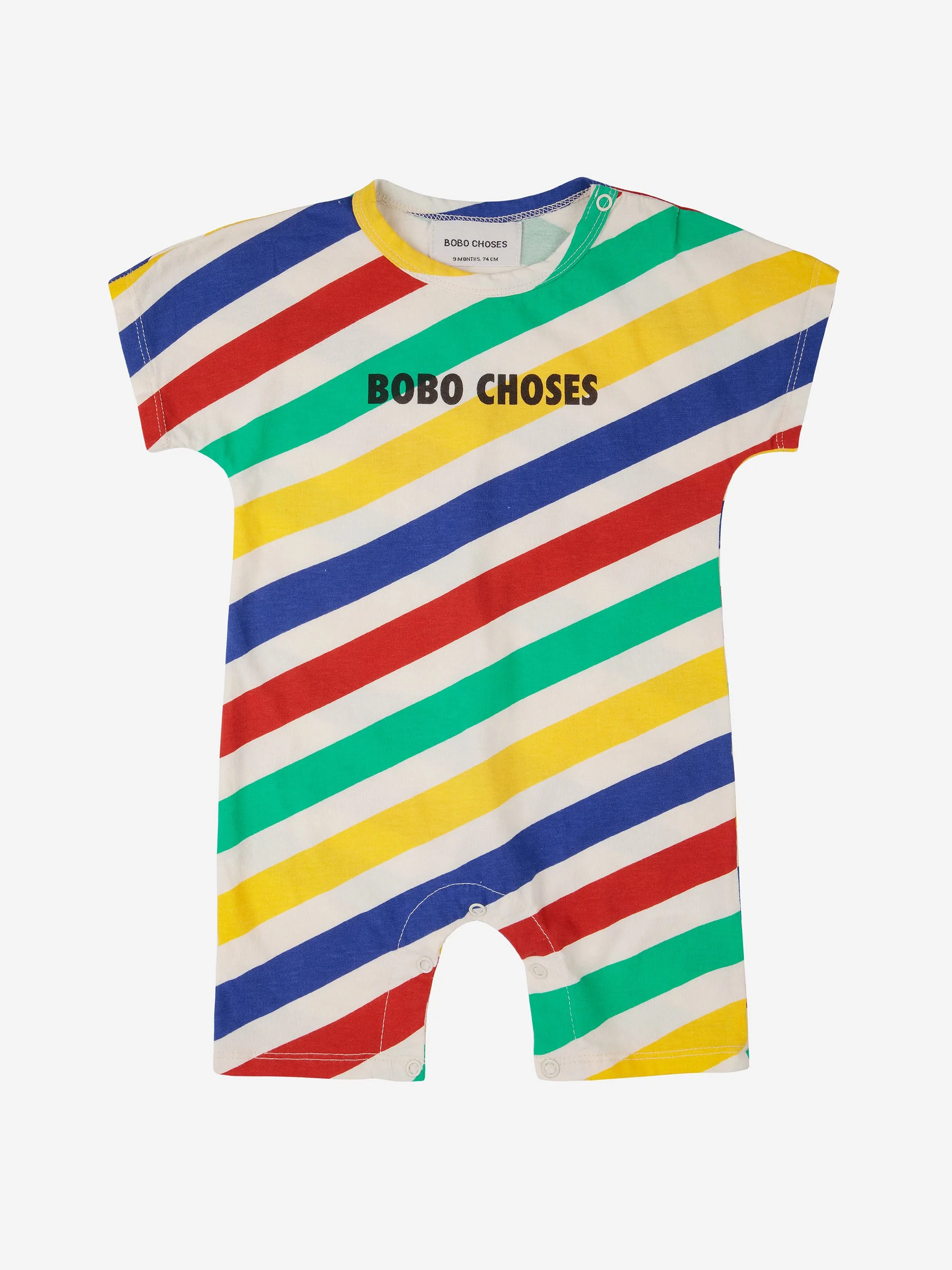 Happy stripes all over playsuit