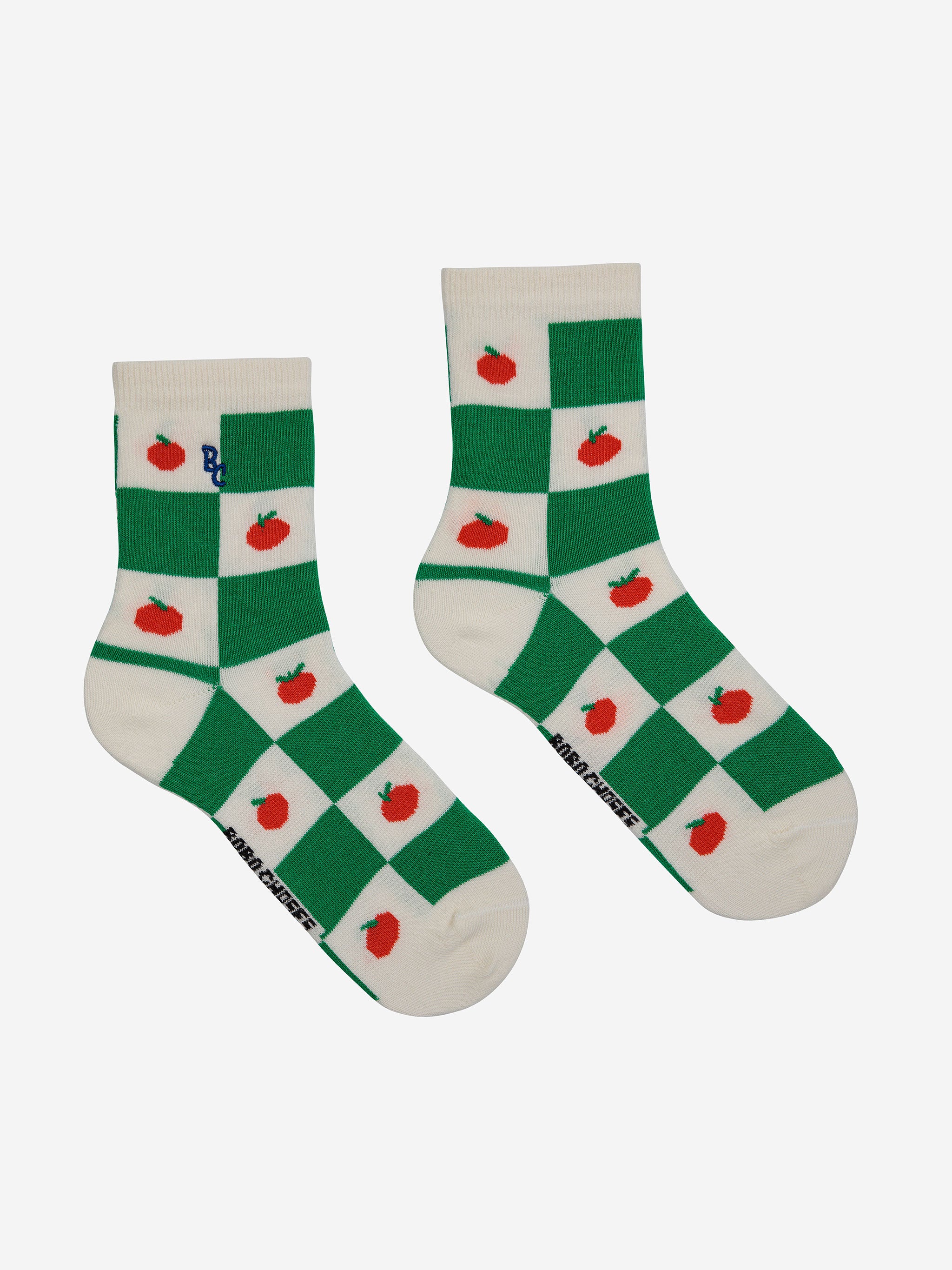 Tomato All Over short socks