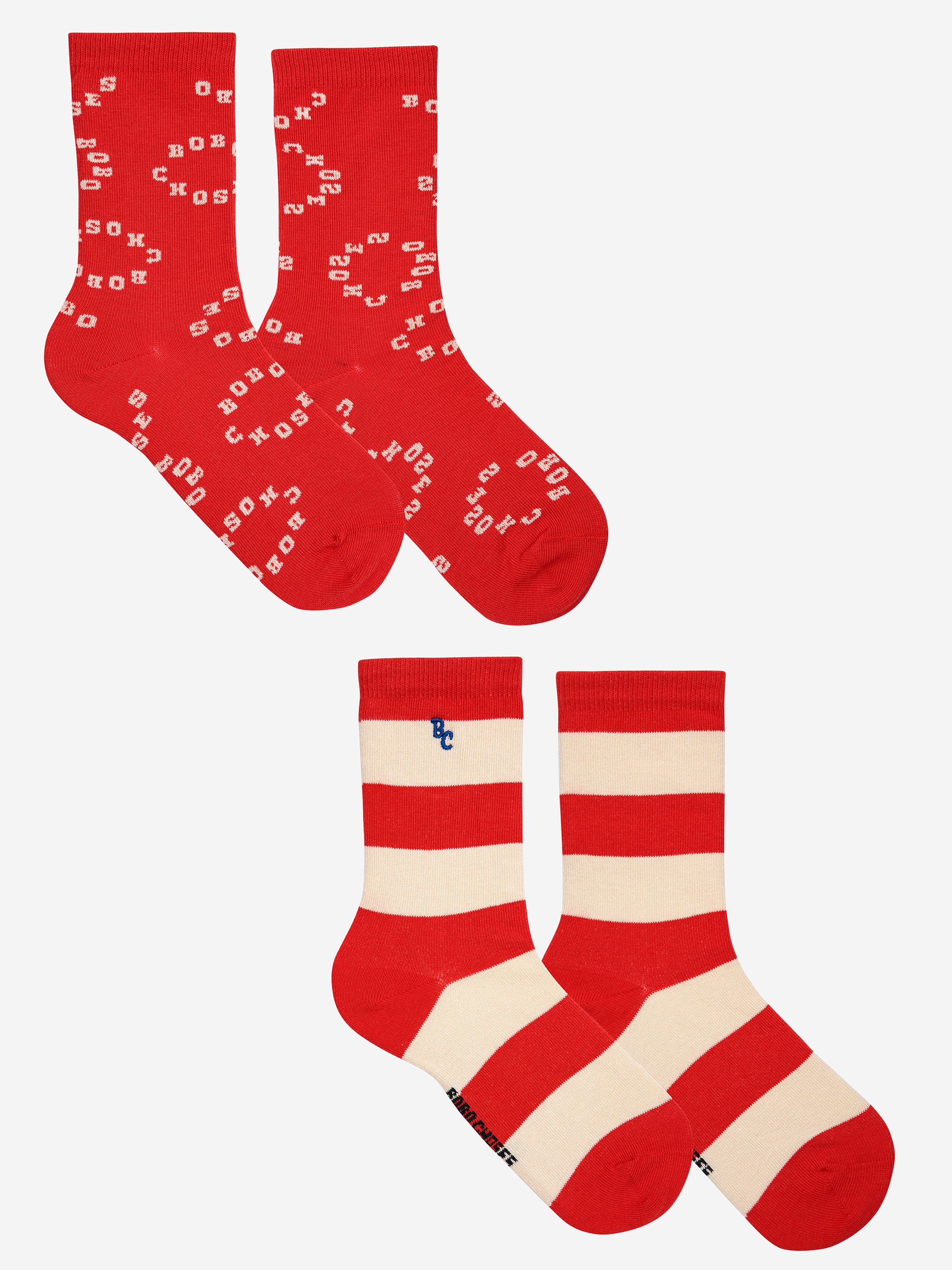 Stripes & Bobo All Over socks pack