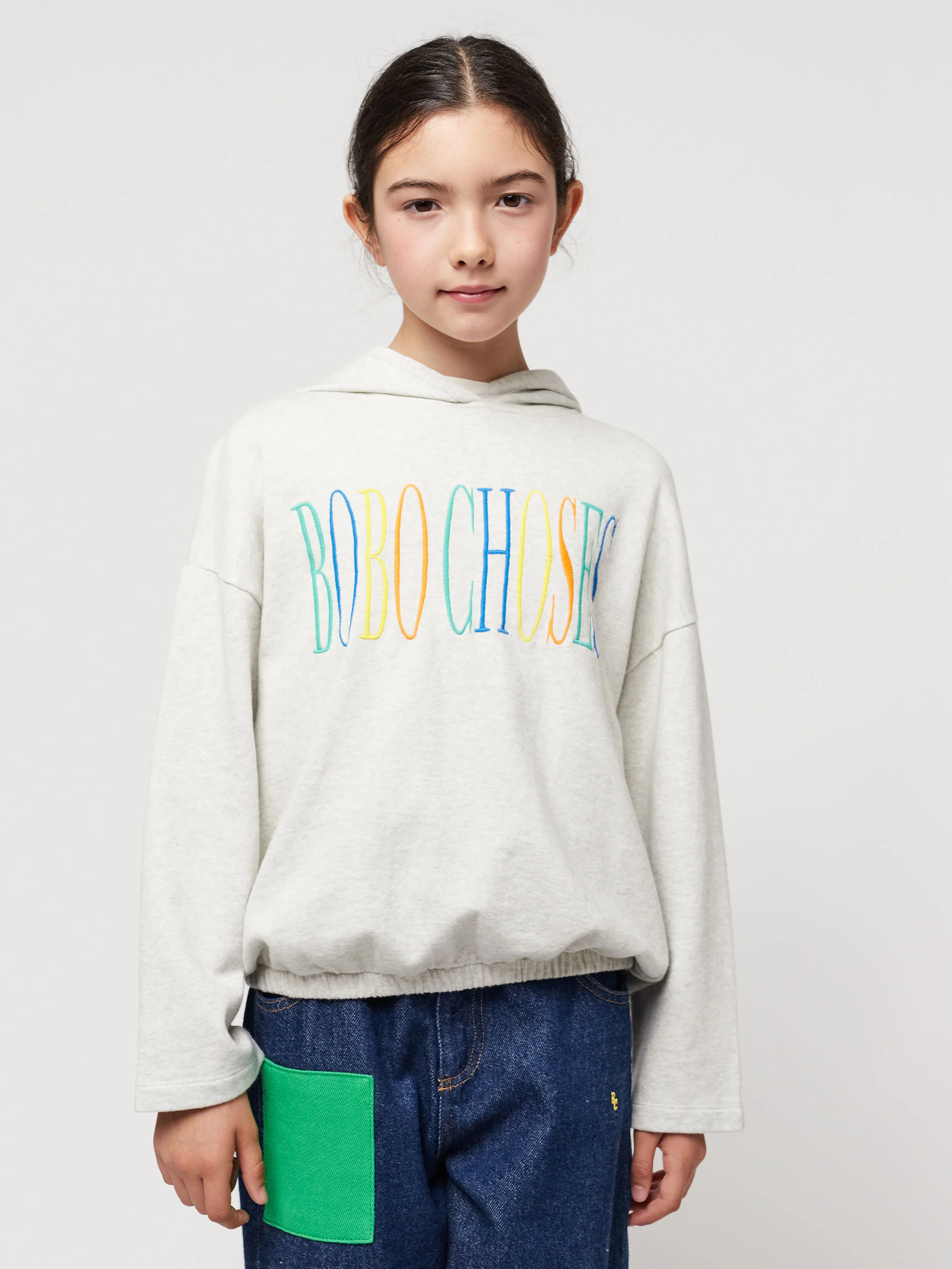 Bobo Choses Embroidery hoodie