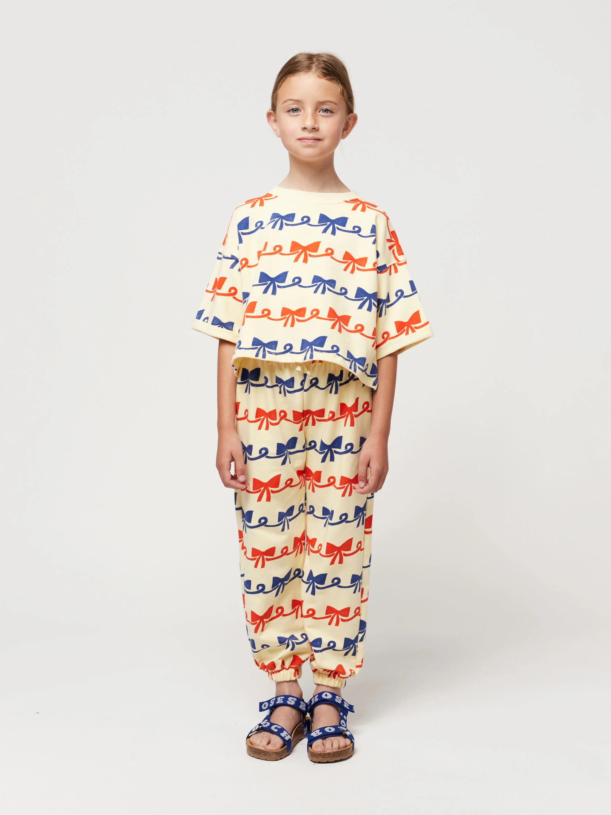 Ribbon Bow all over jogging pants