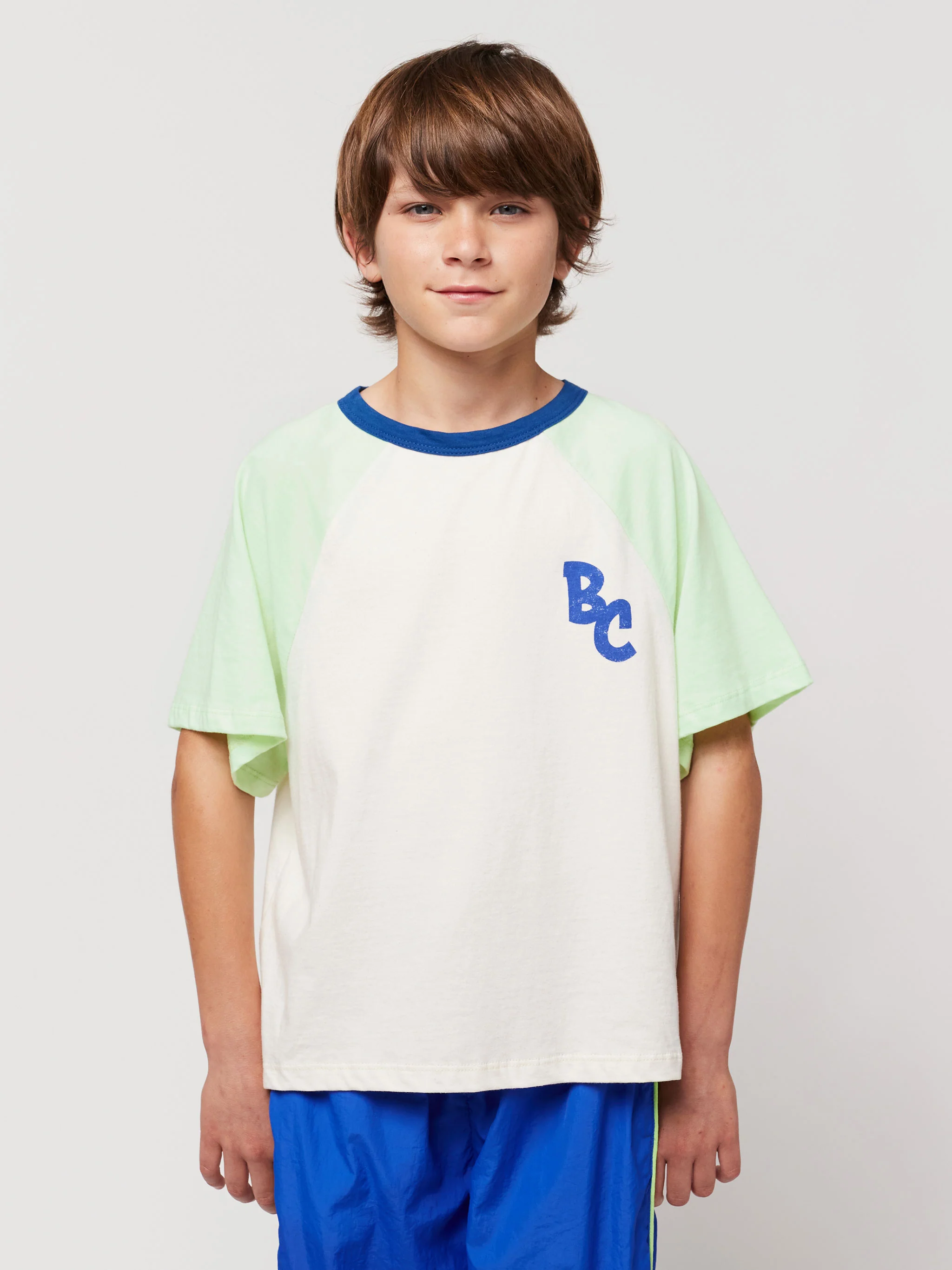 BC Color Block raglan sleeves t-shirt