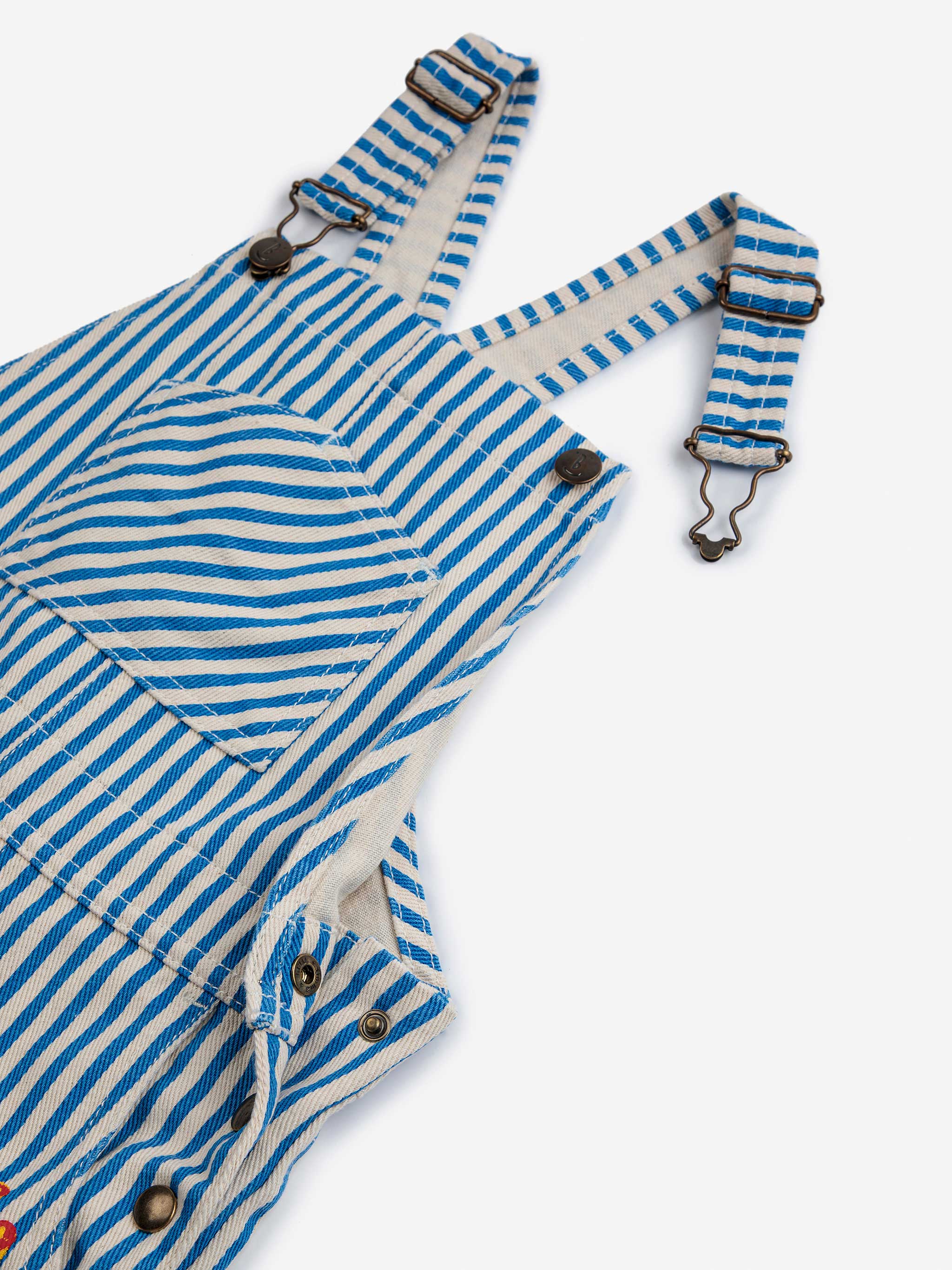 Bobo Choses Circle Stripes overall