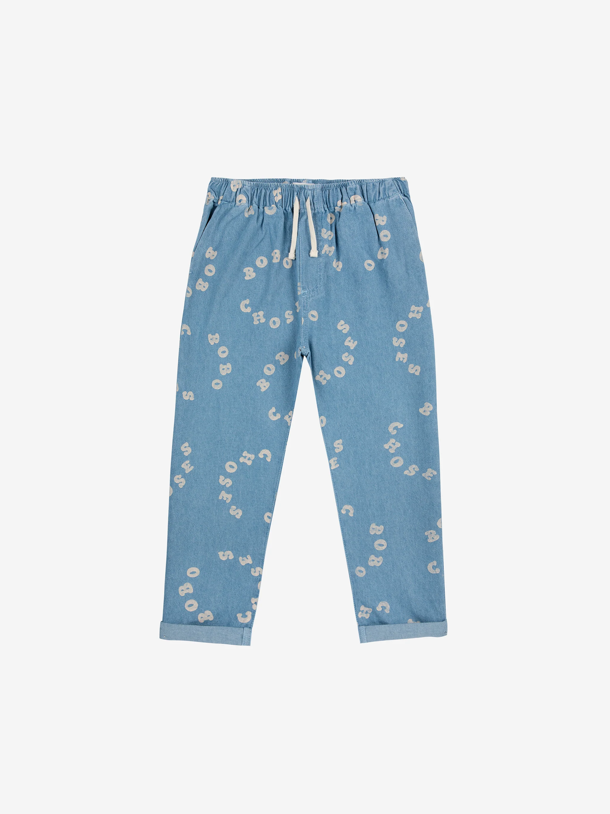 Bobo Choses Circle all over denim pants